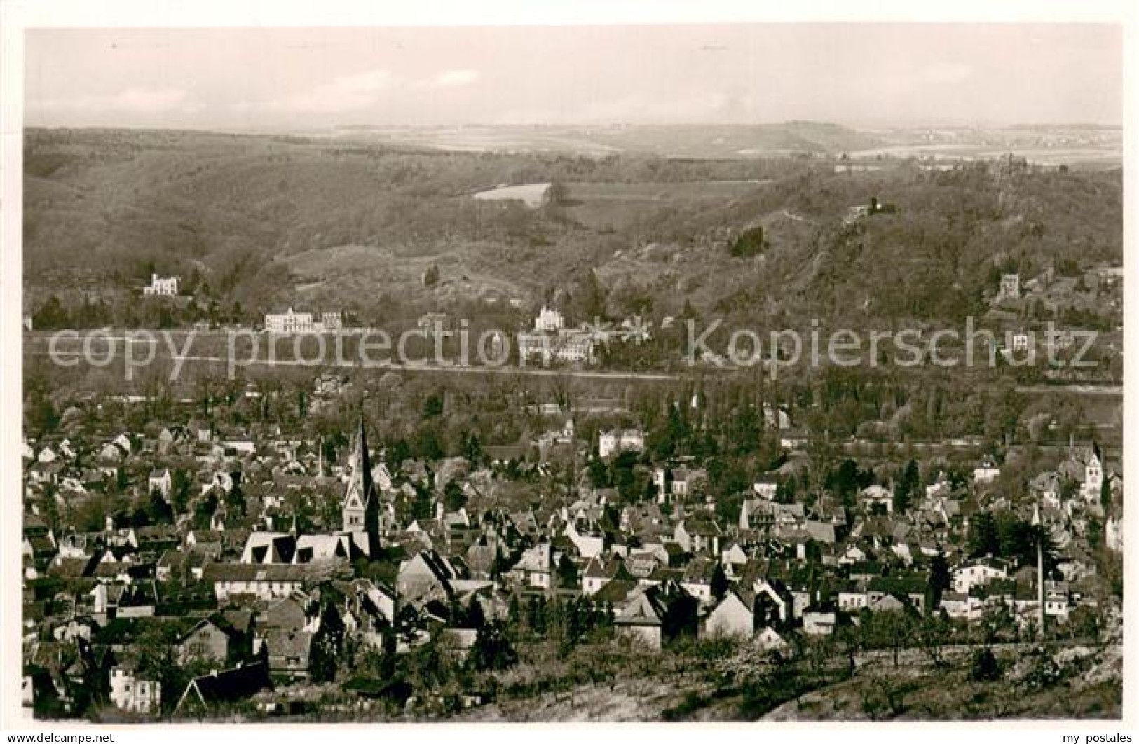 73693545 Bad Honnef Blick auf Honnef und den Rhein