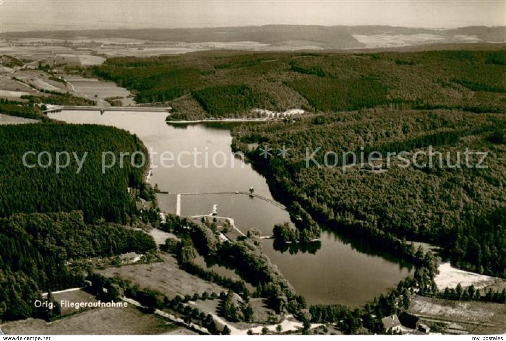 73693554 Kirchheim Euskirchen Fliegeraufnahme Steinbachtalsperre Vordere Eifel K