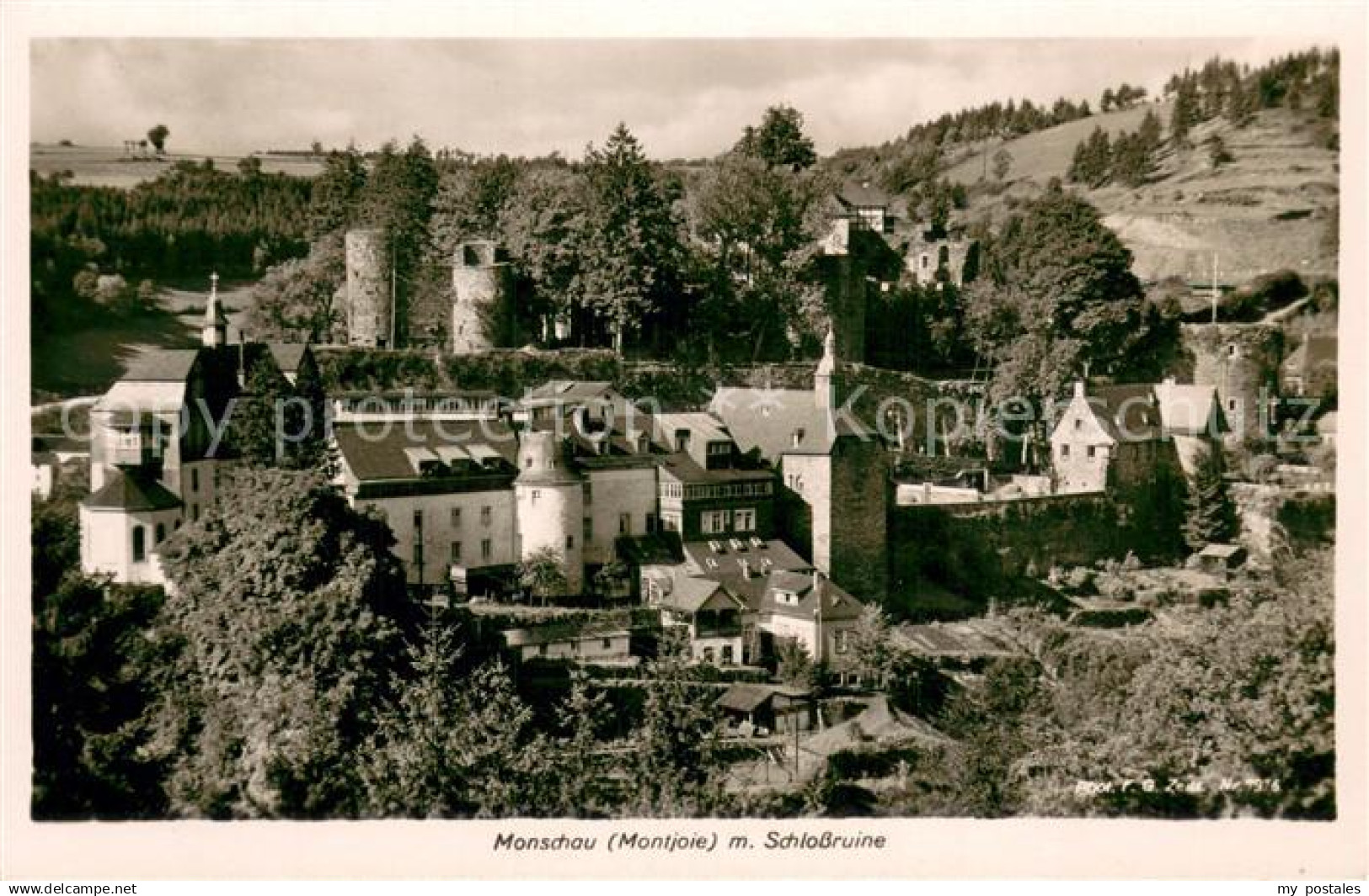 73694170 Monschau Schlossruine Monschau