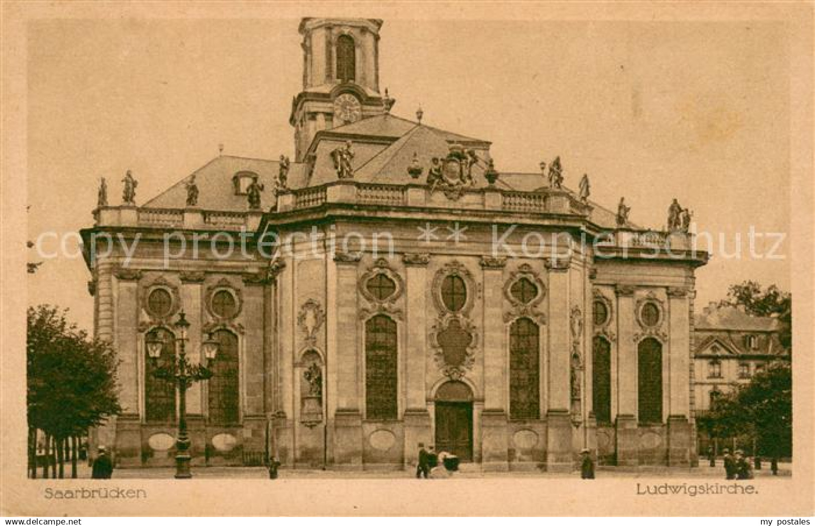 73694646 Saarbruecken Ludwigskirche Saarbruecken