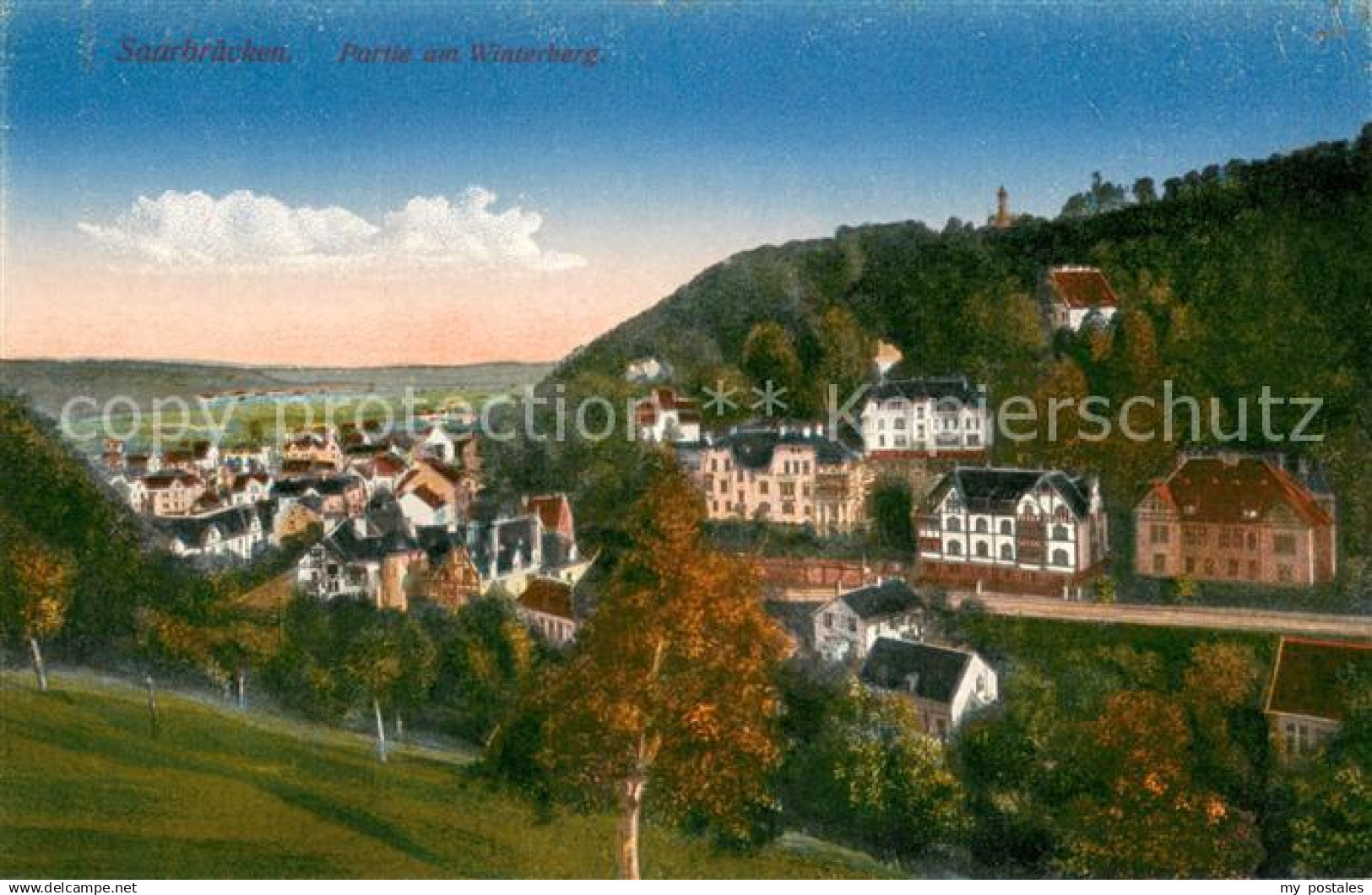 73694650 Saarbruecken Partie am Winterberg Saarbruecken