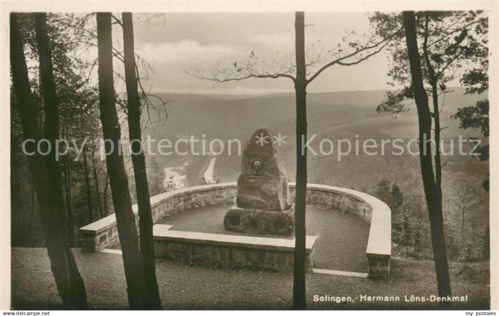 73694999 Solingen Hermann Loens-Denkmal Solingen