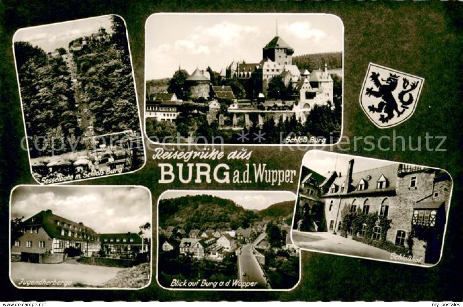 73695640 Burg Wupper Sesselbahn Schloss Burg Schlosshof Jugendherberge  Burg Wup