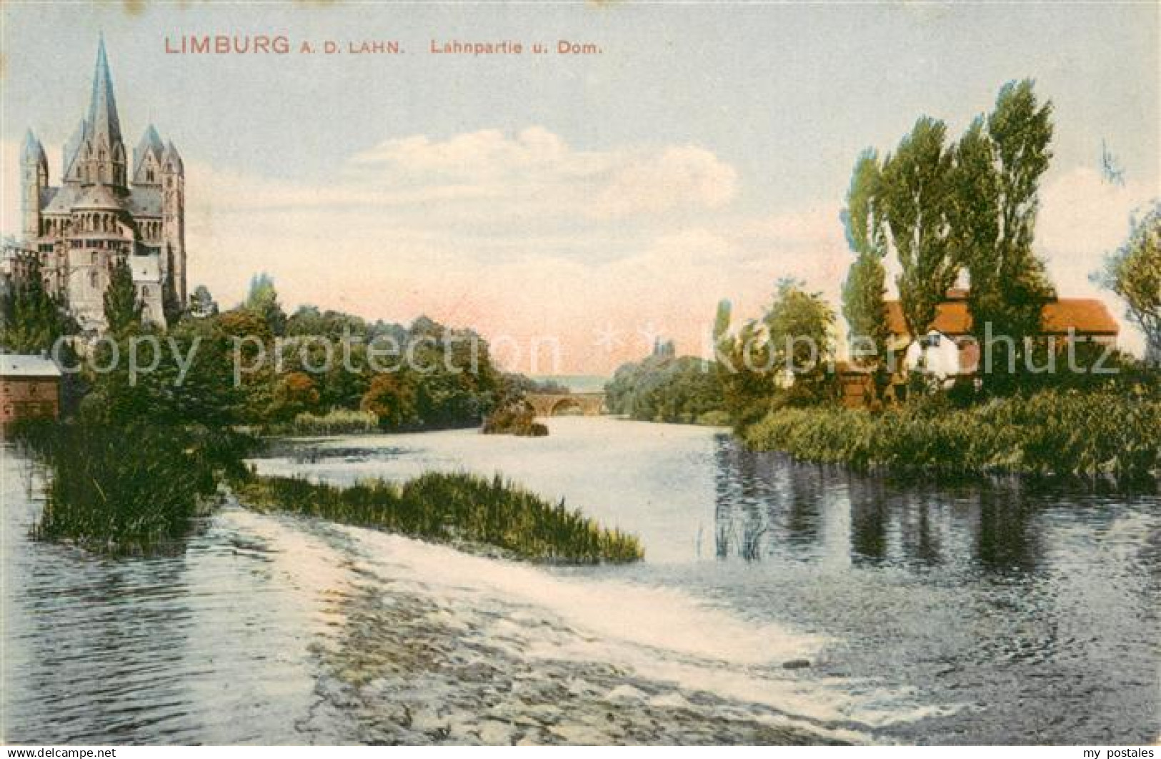 73696370 Limburg Lahn Lahnpartie und Dom Limburg Lahn