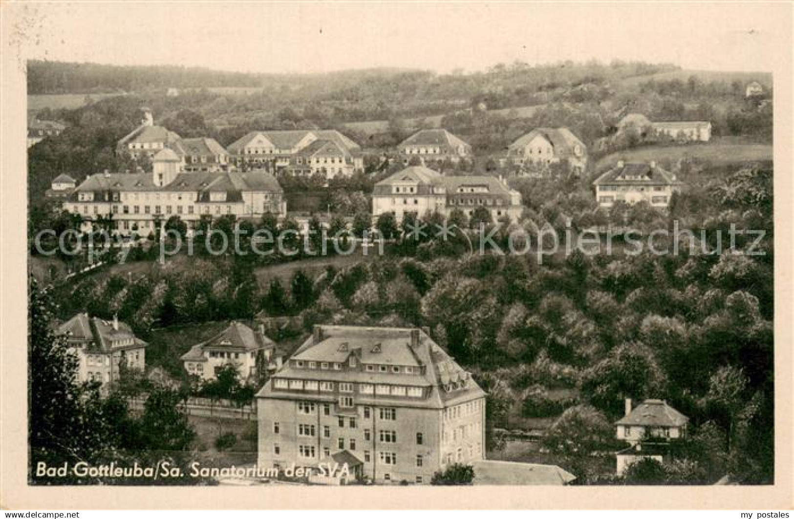 73697763 Bad Gottleuba-Berggiesshuebel Sanatorium der SVA Bad