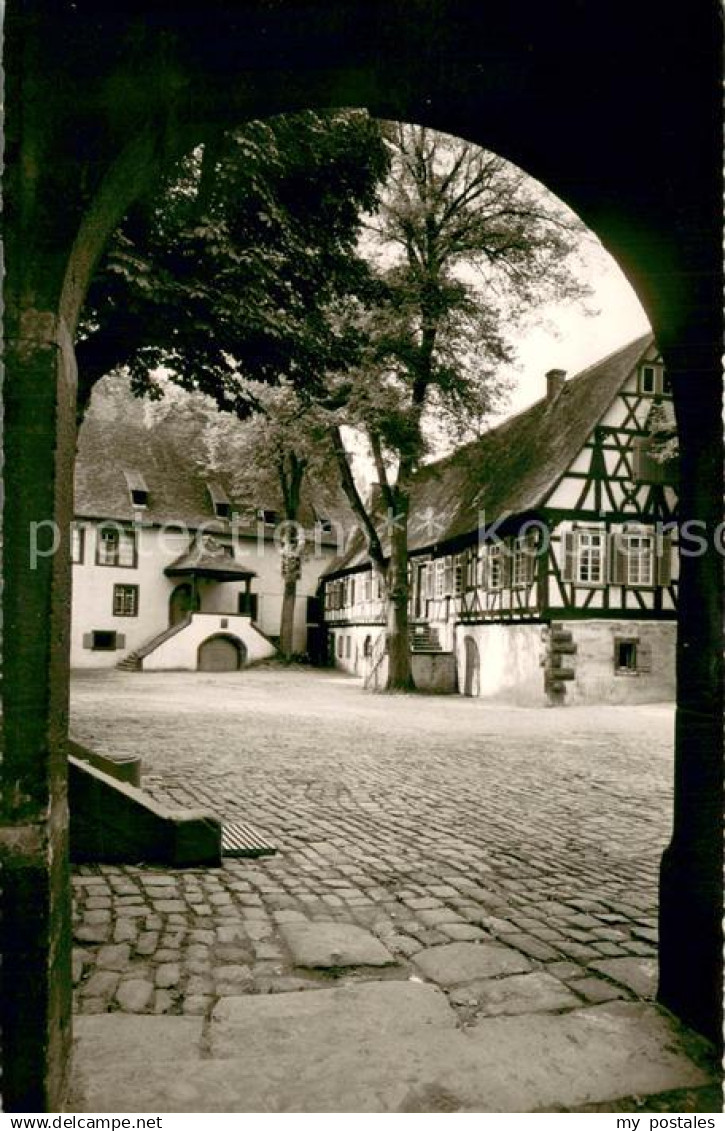 73698051 Michelstadt Kellereihof Fachwerkhaus Michelstadt