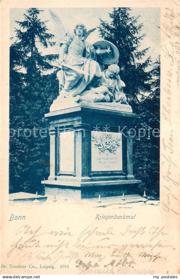 73698141 Bonn Rhein Kriegerdenkmal Bonn Rhein