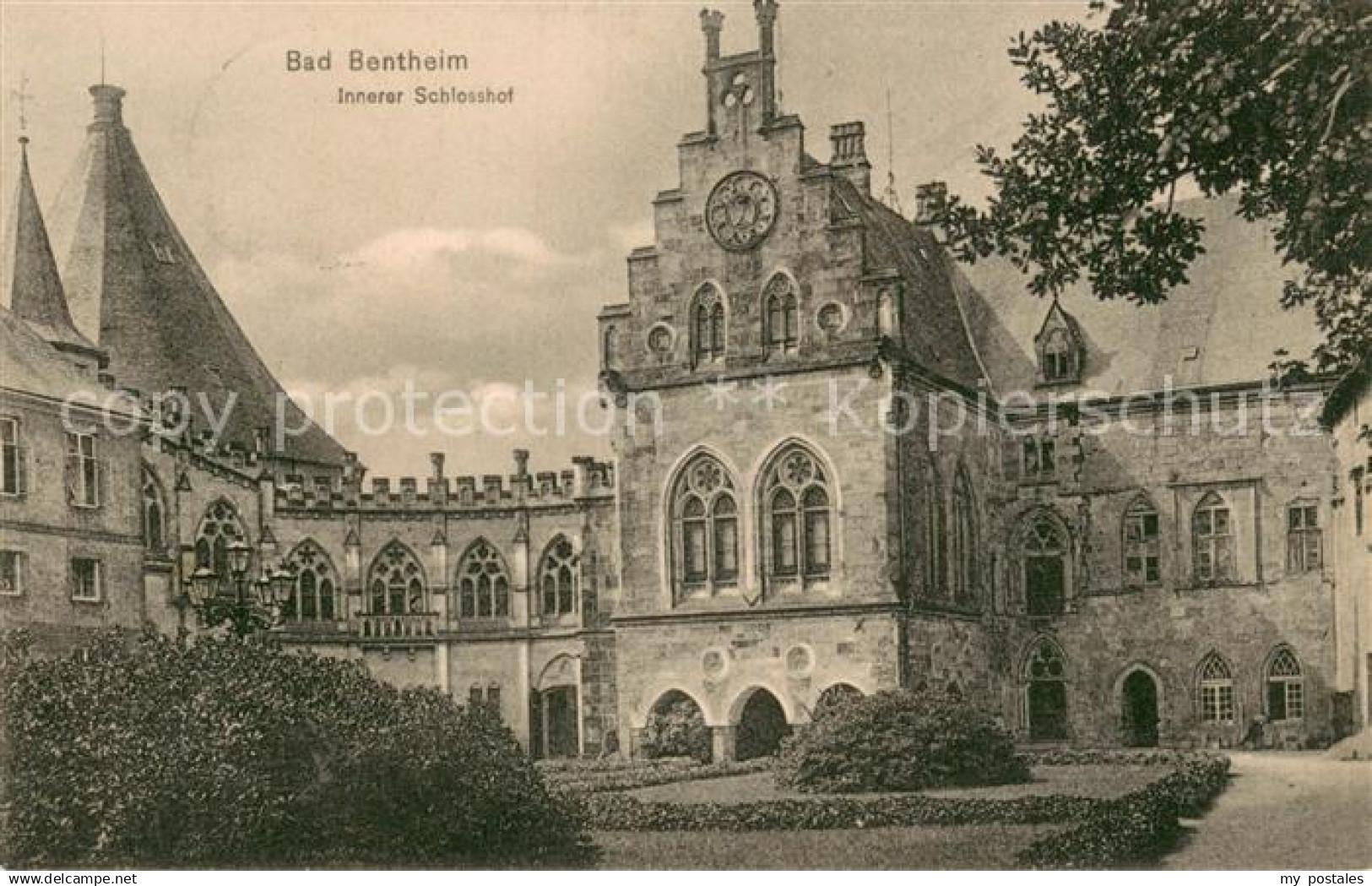 73699256 Bad Bentheim Schloss Innerer Schlosshof Bad Bentheim