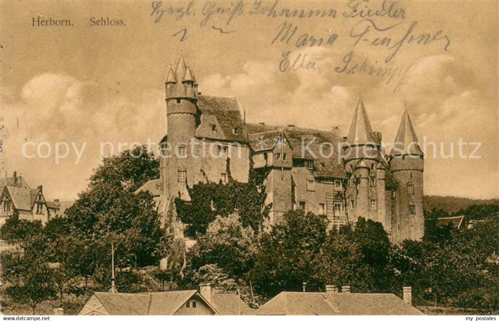 73700981 Herborn Hessen Schloss Herborn Hessen