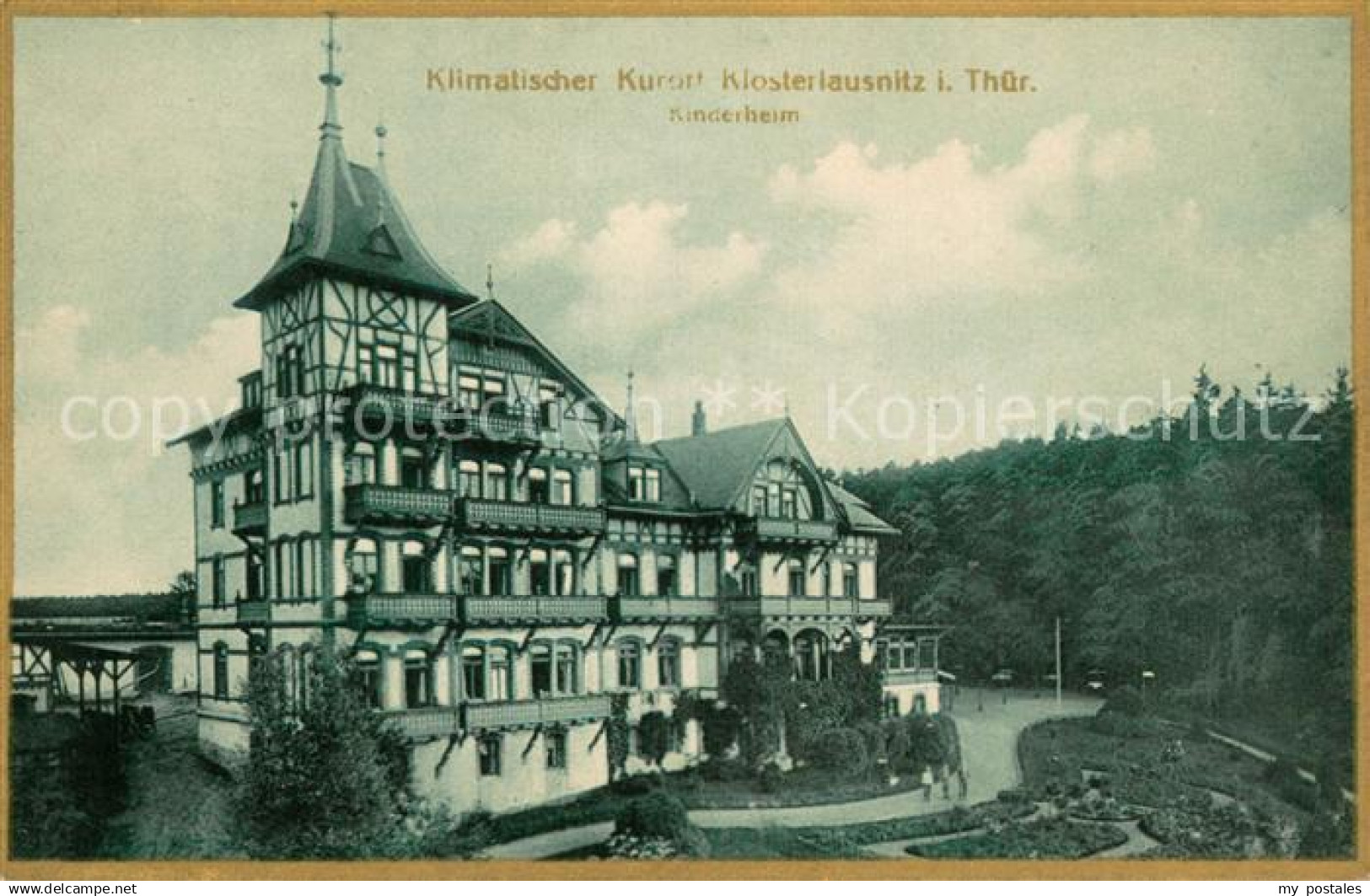 73701945 Klosterlausnitz Bad Kinderheim Aussenansicht Klosterlausnitz Bad