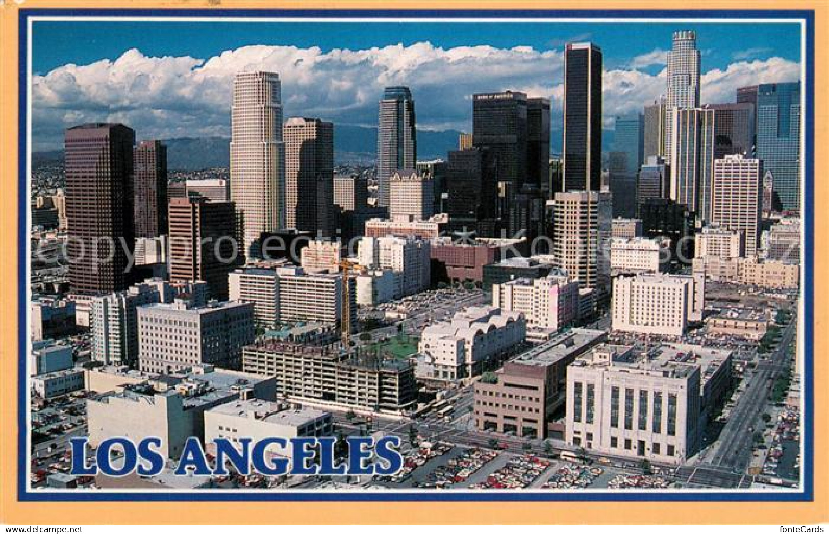 73704452 Los Angeles California The skyline of downtown Los Angeles