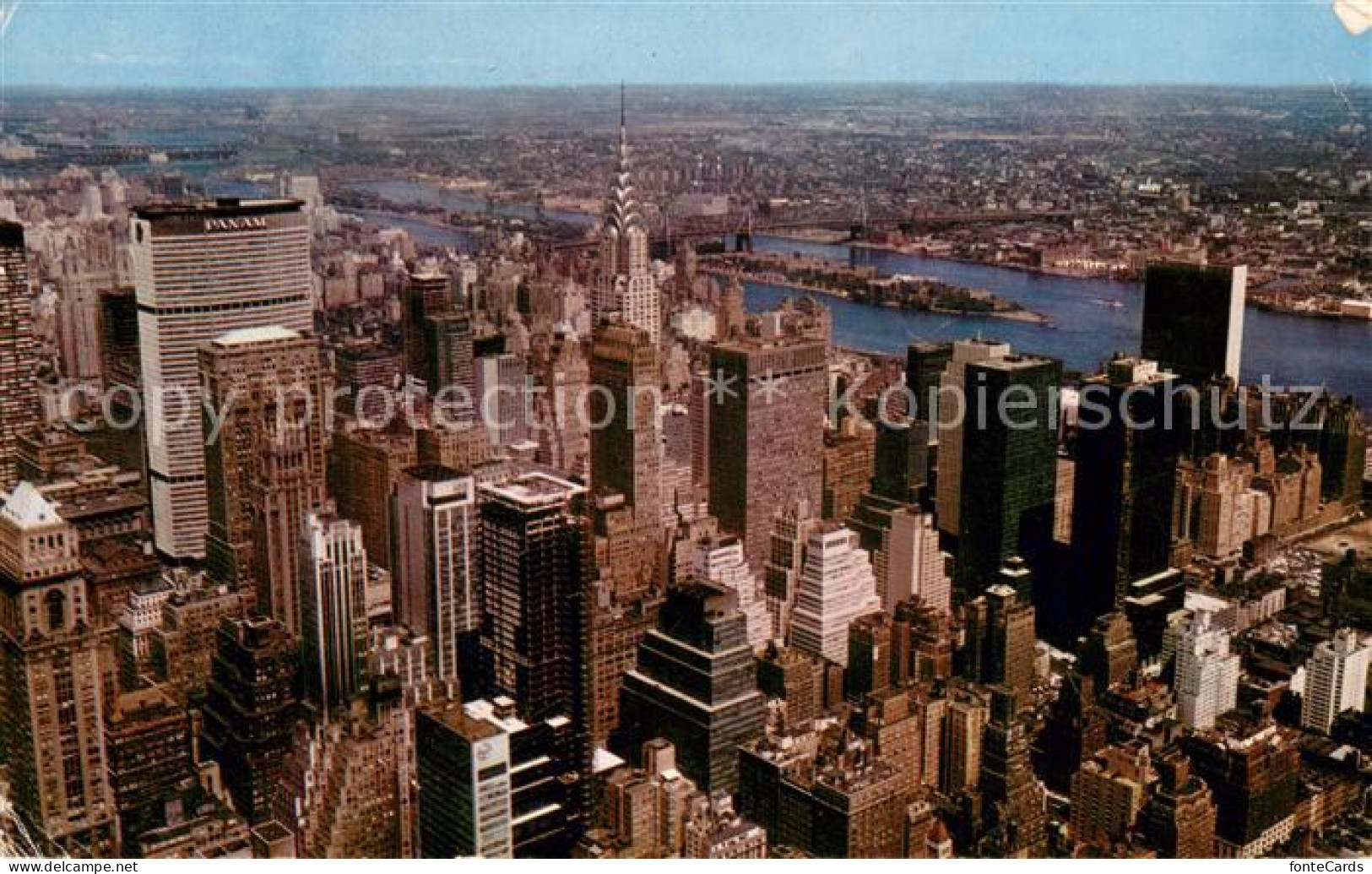 73704456 New_York_City PanAm Building Chrysler Building United Nations and East