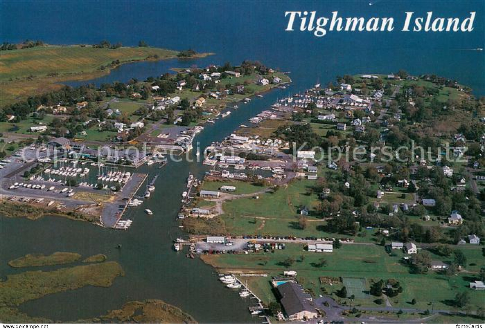 73704962 Tilghman Aerial view Chesapeake Bay