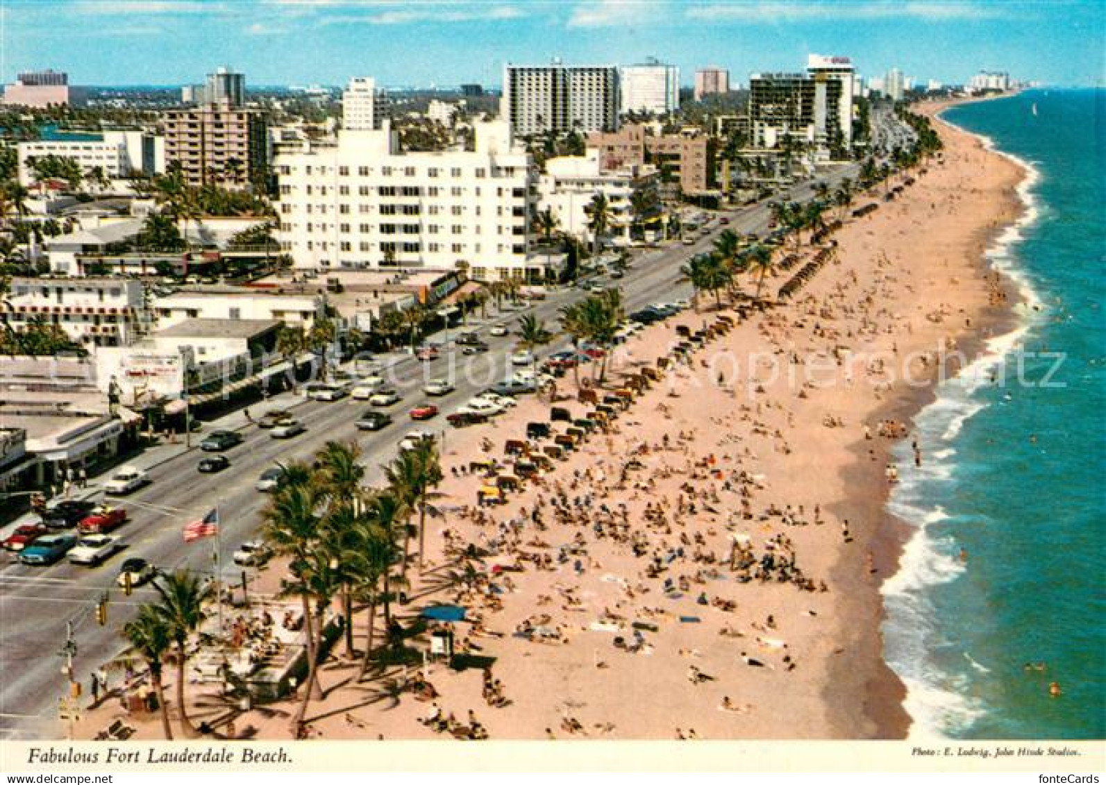 73705410 Fort Lauderdale Beach Aerial view