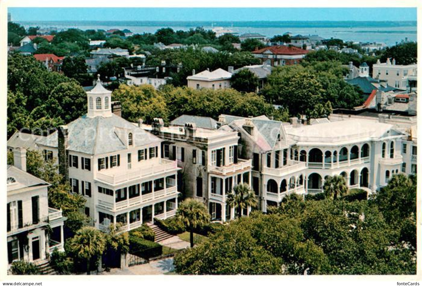 73705436 Charleston South Carolina Roof tops of Charleston near the famous Batte