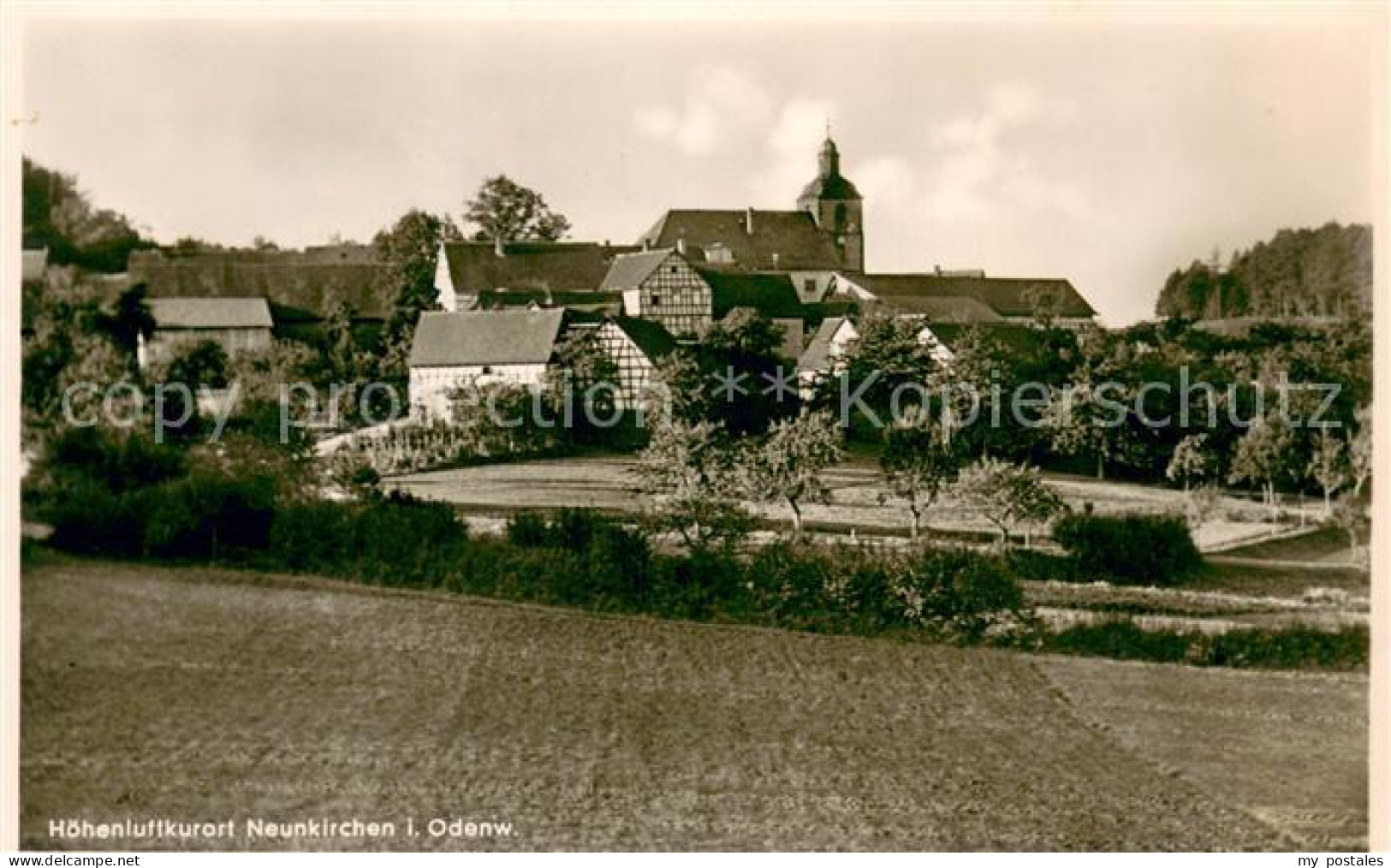 73706285 Neunkirchen Odenwald Teilansicht Neunkirchen Odenwald