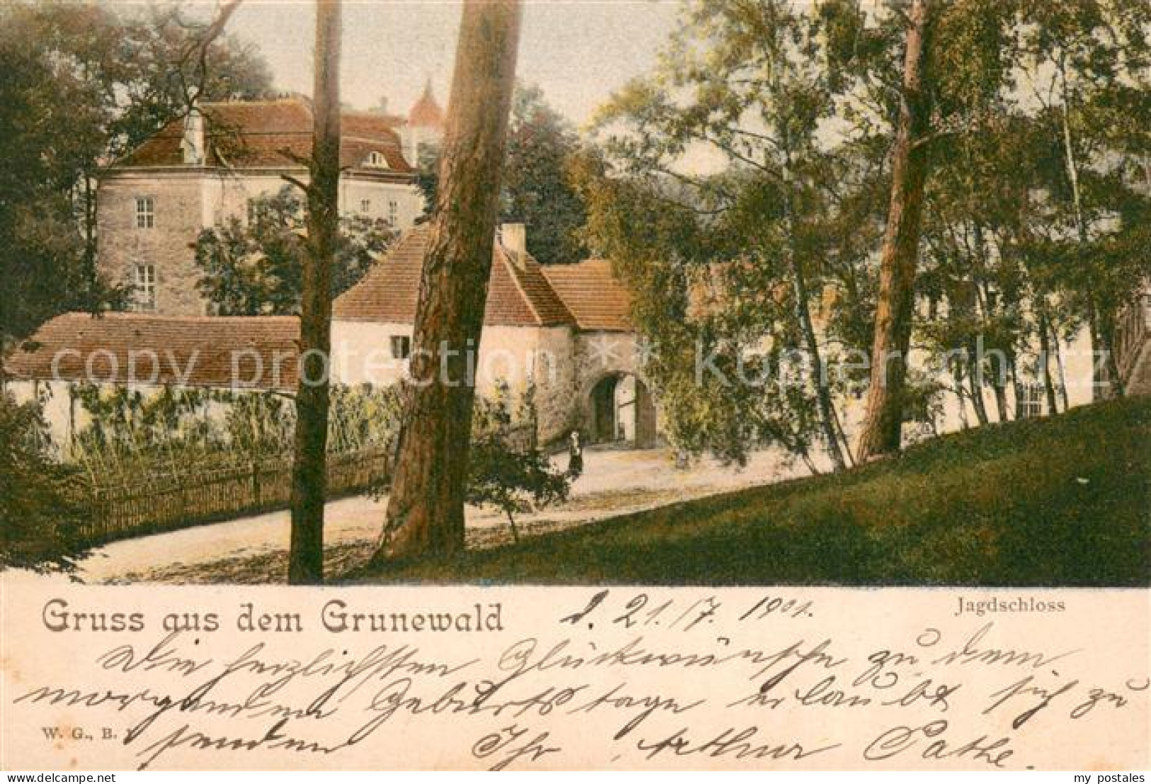 73710407 Grunewald Berlin Jagdschloss Grunewald Berlin