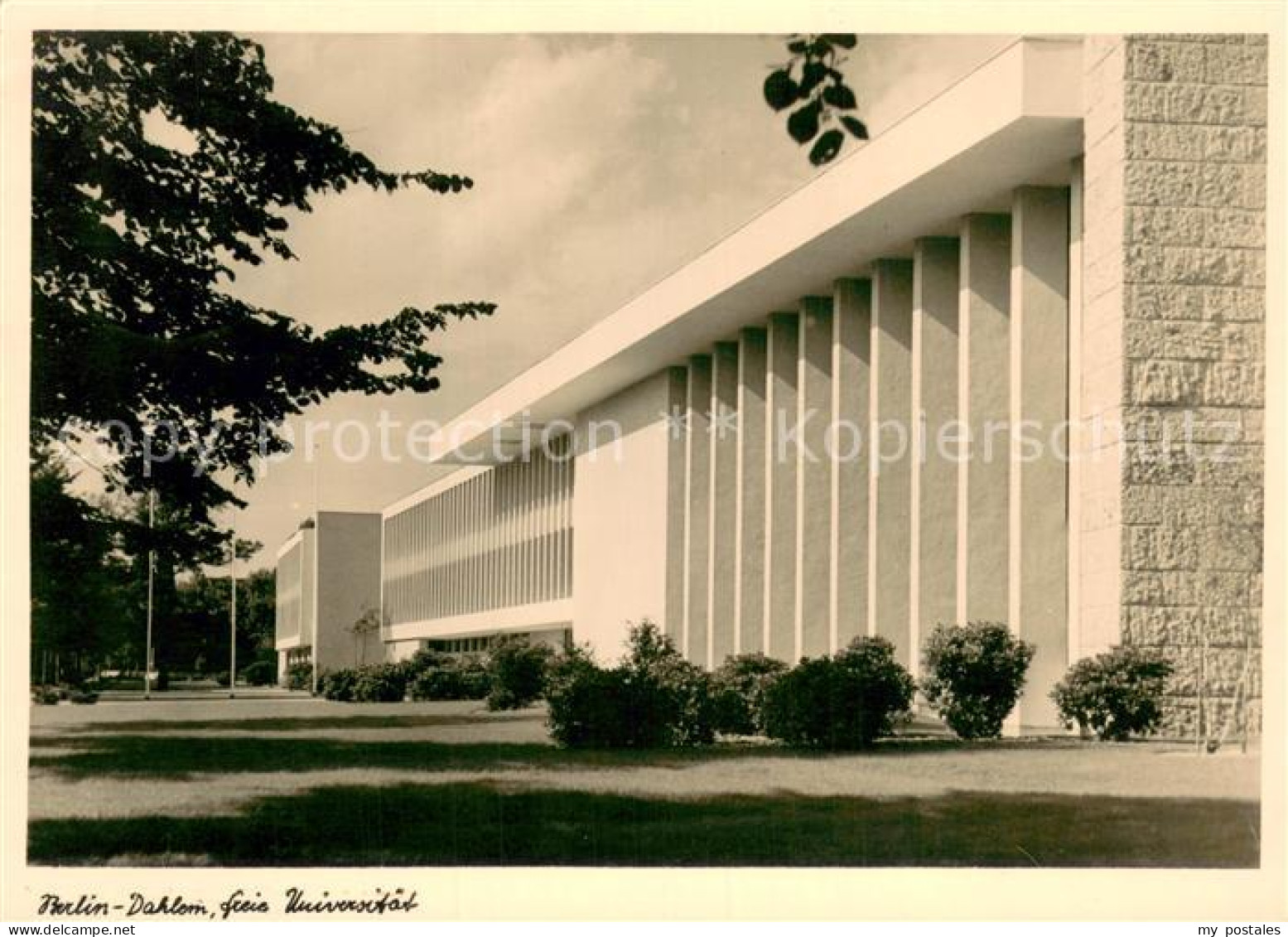 73714246 Dahlem Berlin Freie Universitaet Aussenansicht Dahlem Berlin