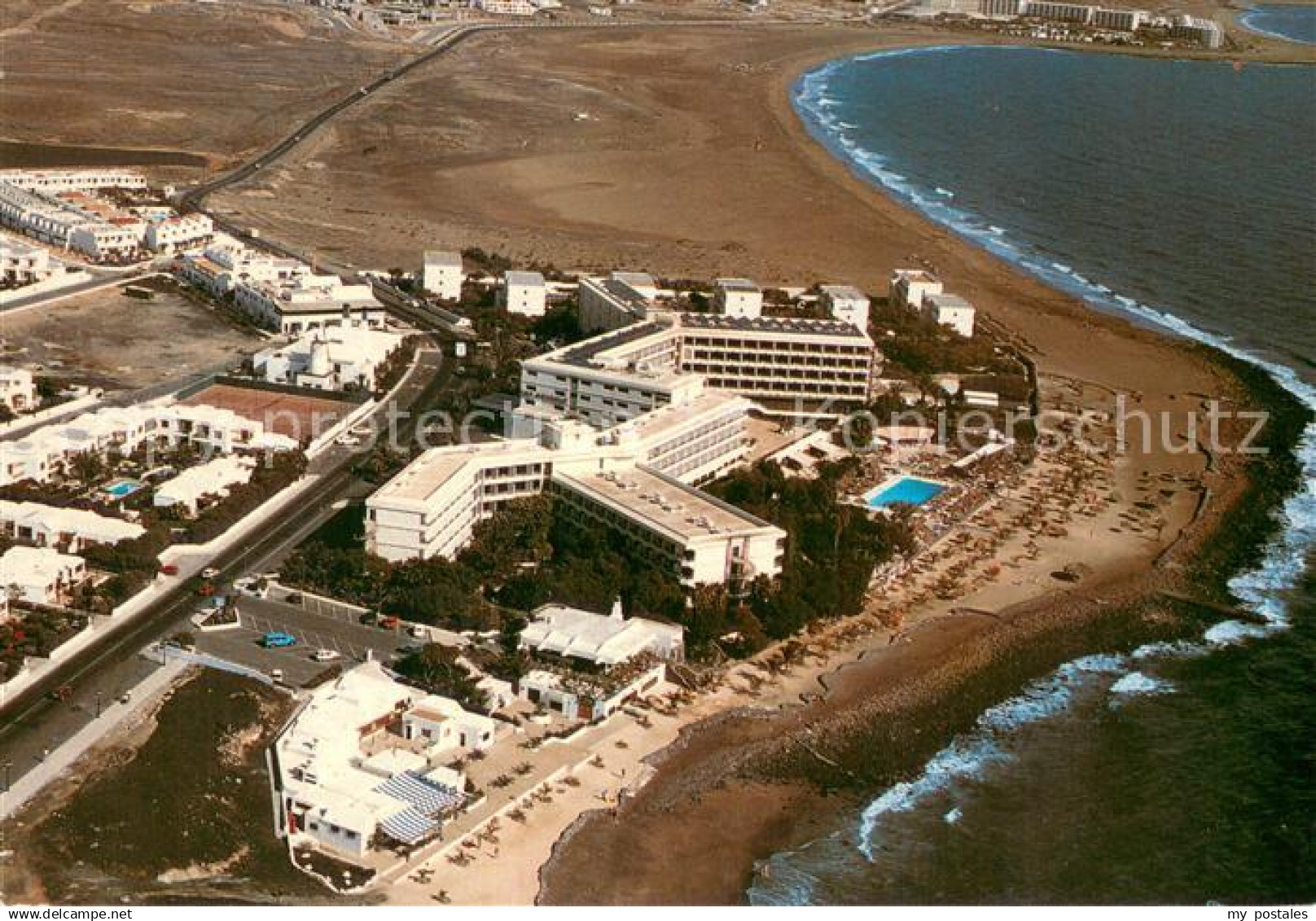 73717745 Lanzarote Kanarische Inseln Hotel San Antonio Fliegeraufnahme Lanzarote