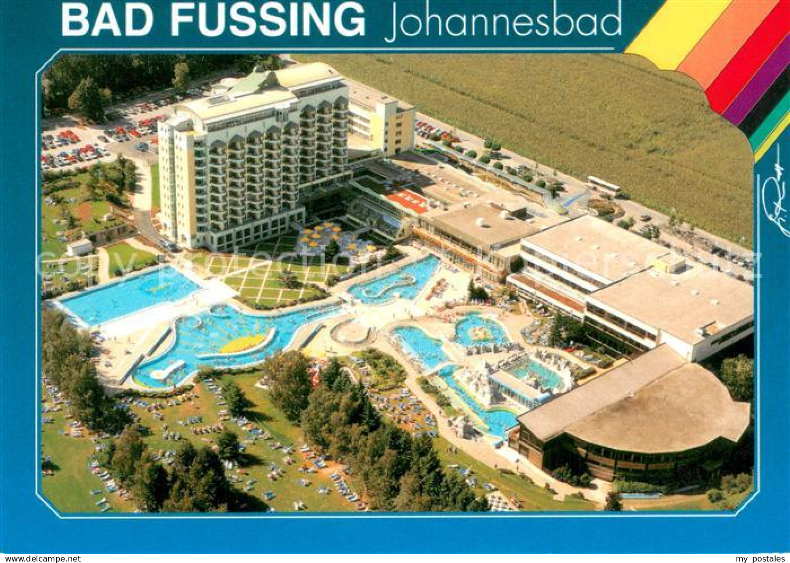 73719798 Bad Fuessing Johannesbad Fliegeraufnahme Bad Fuessing