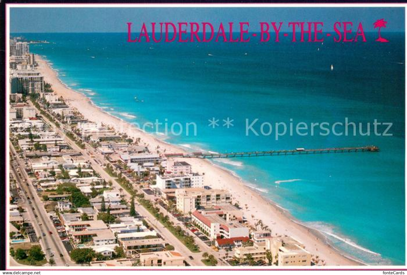 73727789 Lauderdale Fort Florida Fliegeraufnahme By the Sea