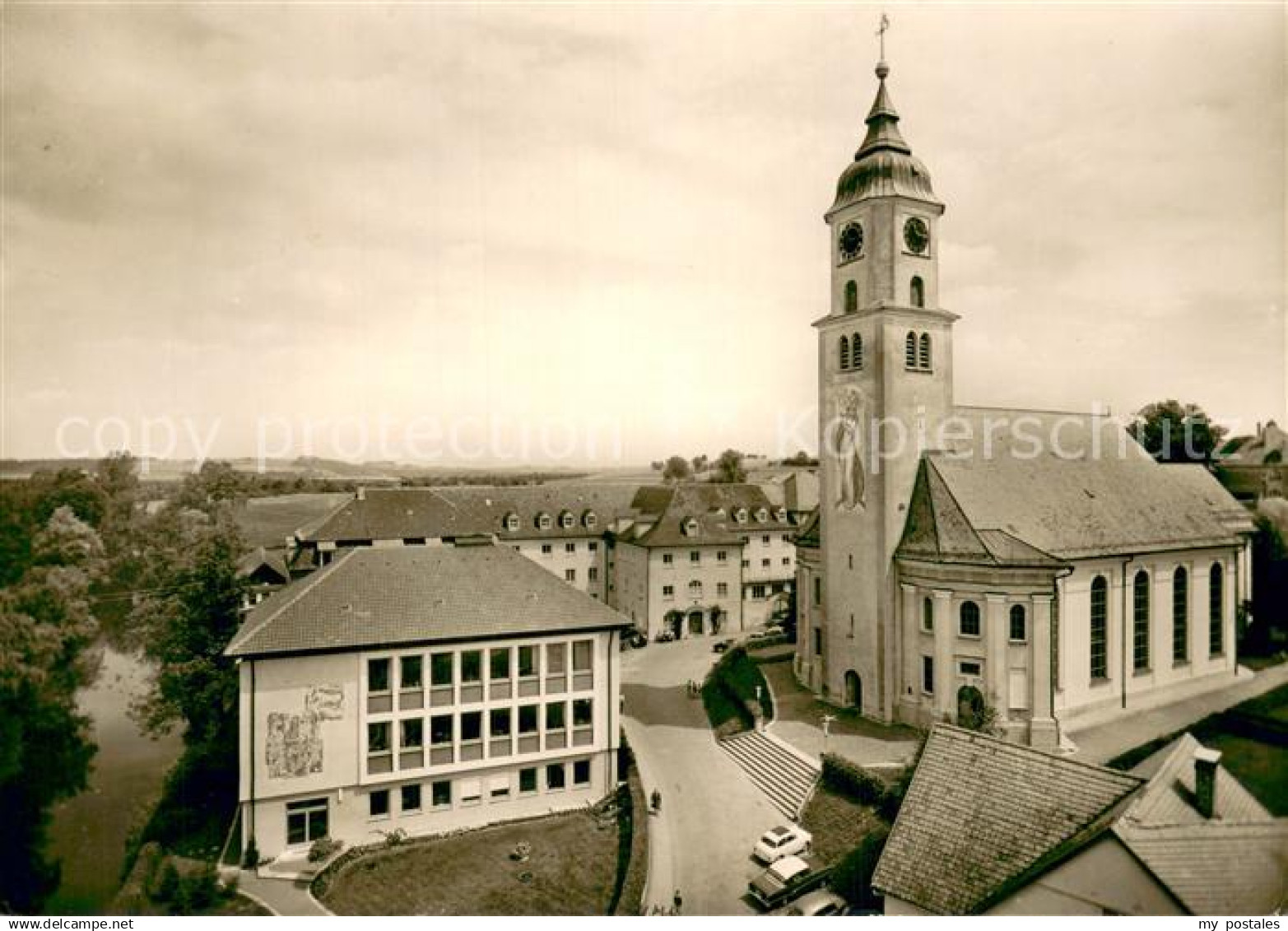 73739419 Bad Wurzach Sanatorium Maria Rosengarten Kirche Bad Wurzach