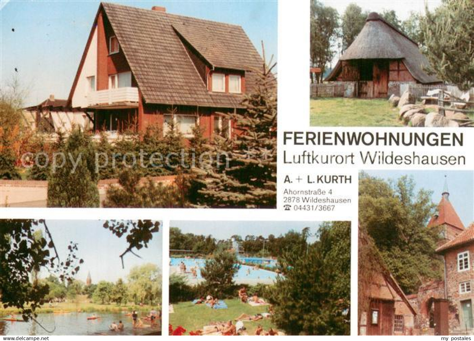 73740732 Wildeshausen Ferienwohnungen Ferienhaeuser Freibad Naturschutzgebiet Wi