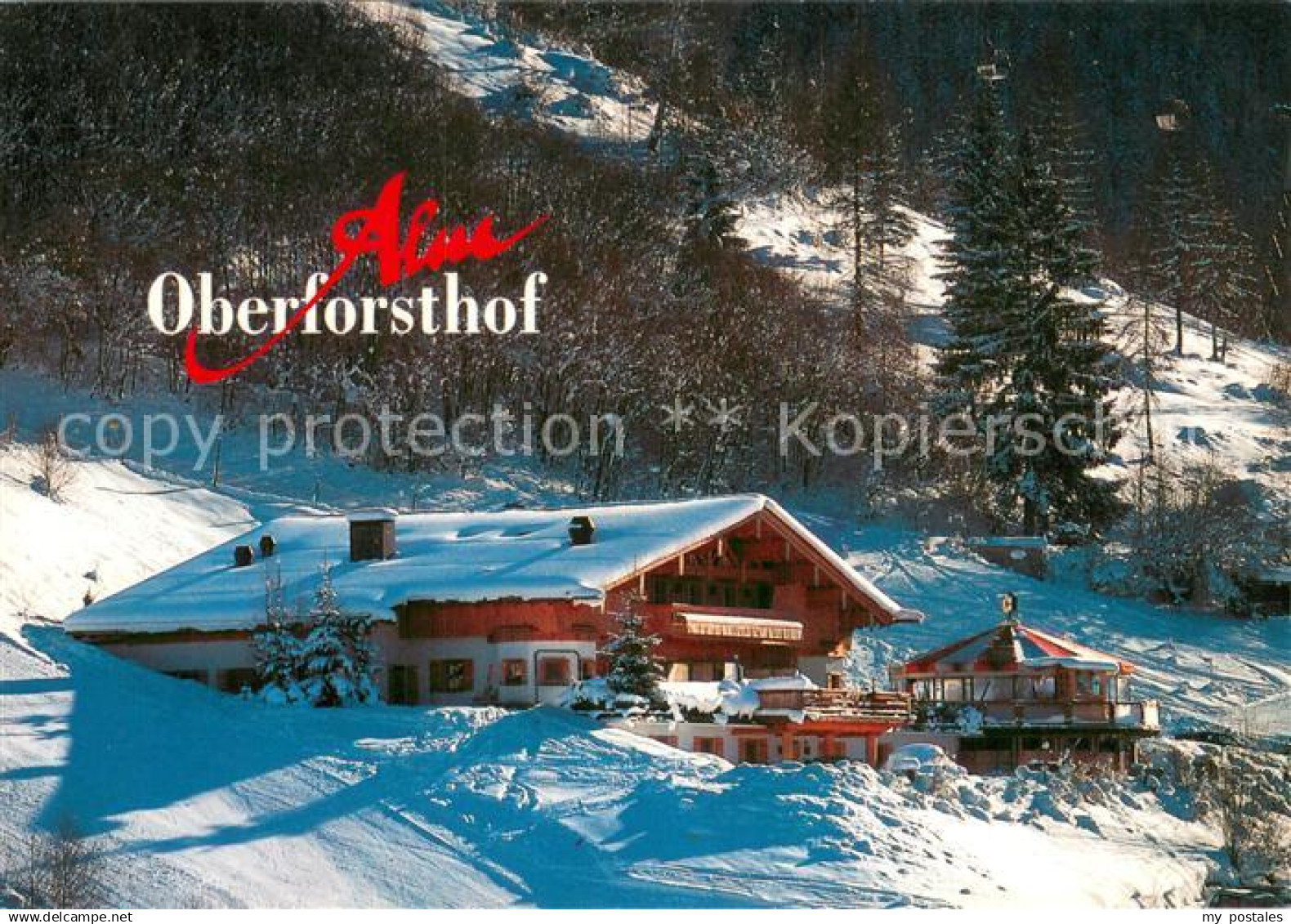 73742630 St Johann Pongau Oberforsthof Alm Restaurant TanzCafe im Winter