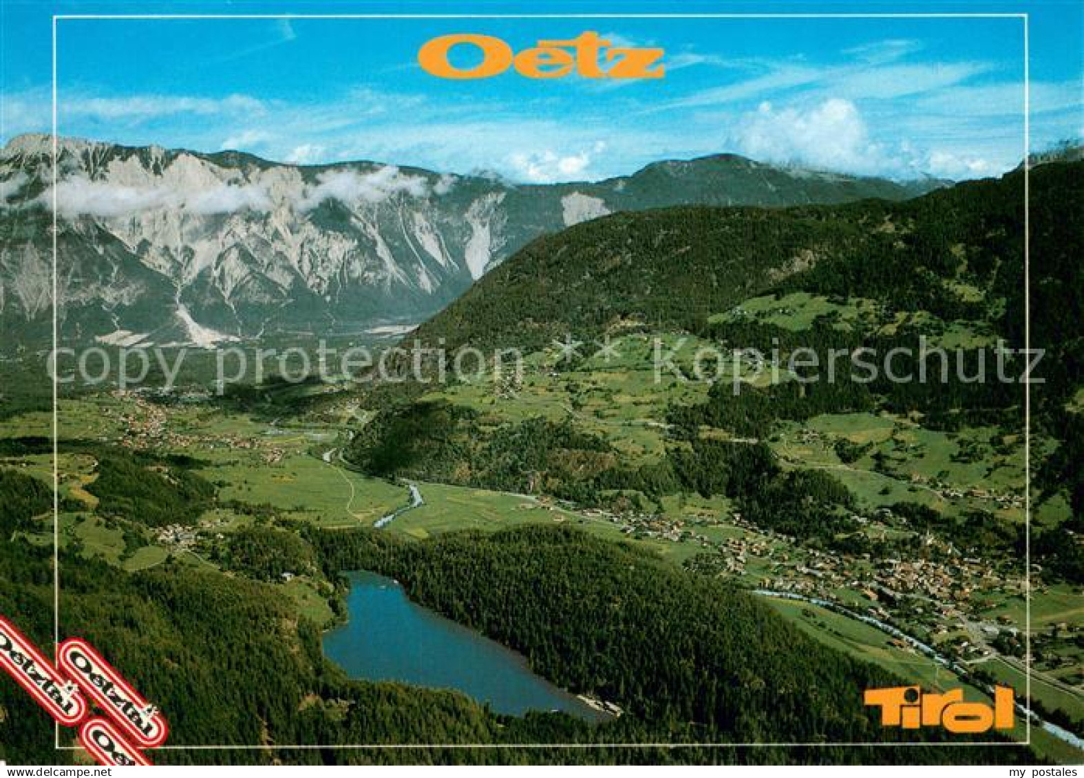 73744425 Oetz Bergpanorama Oetz Piburgersee sautens Oetztal Tirol