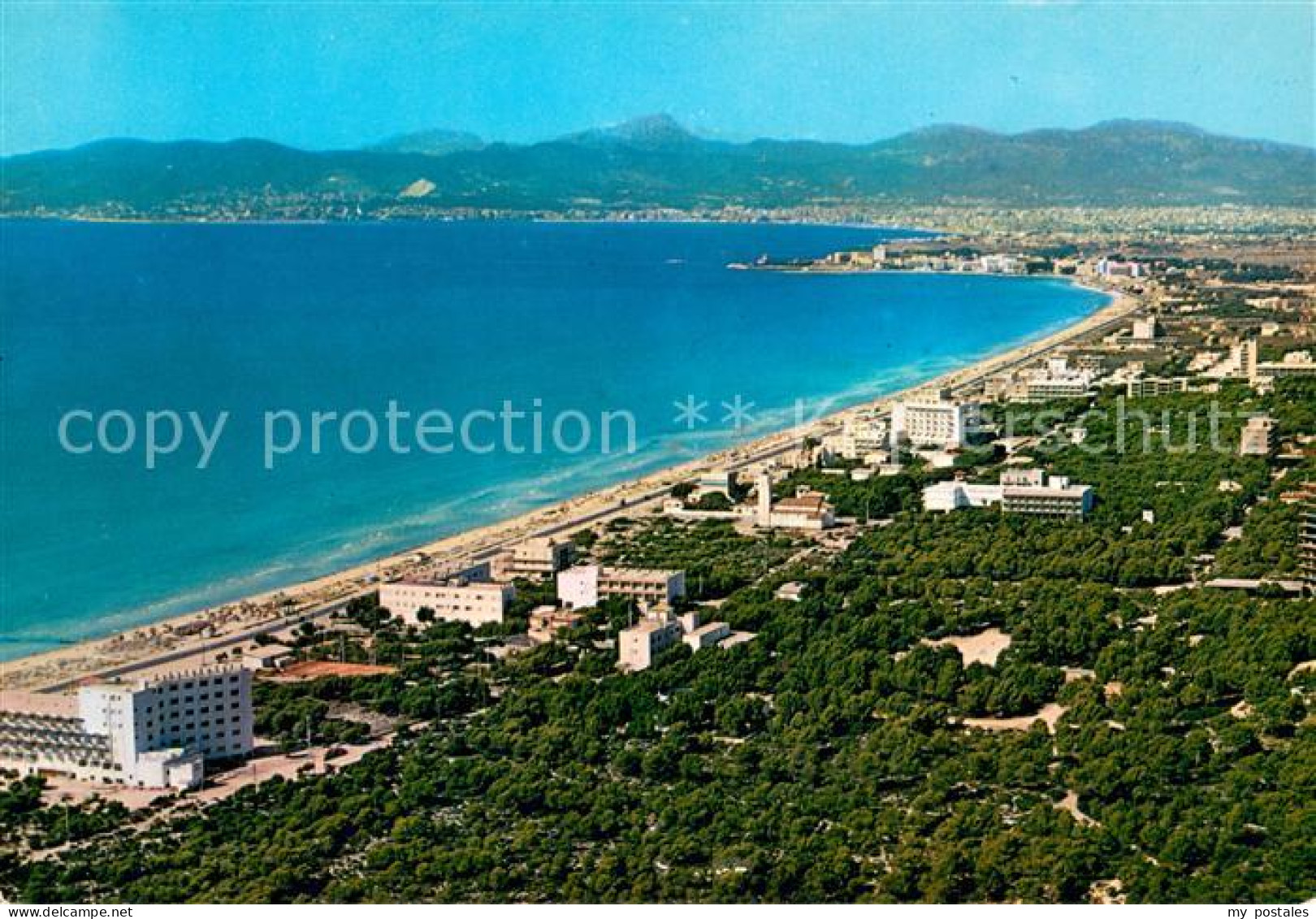 73746645 Palma de Mallorca Vista aérea de la Playas de Palma Palma de Mallorca