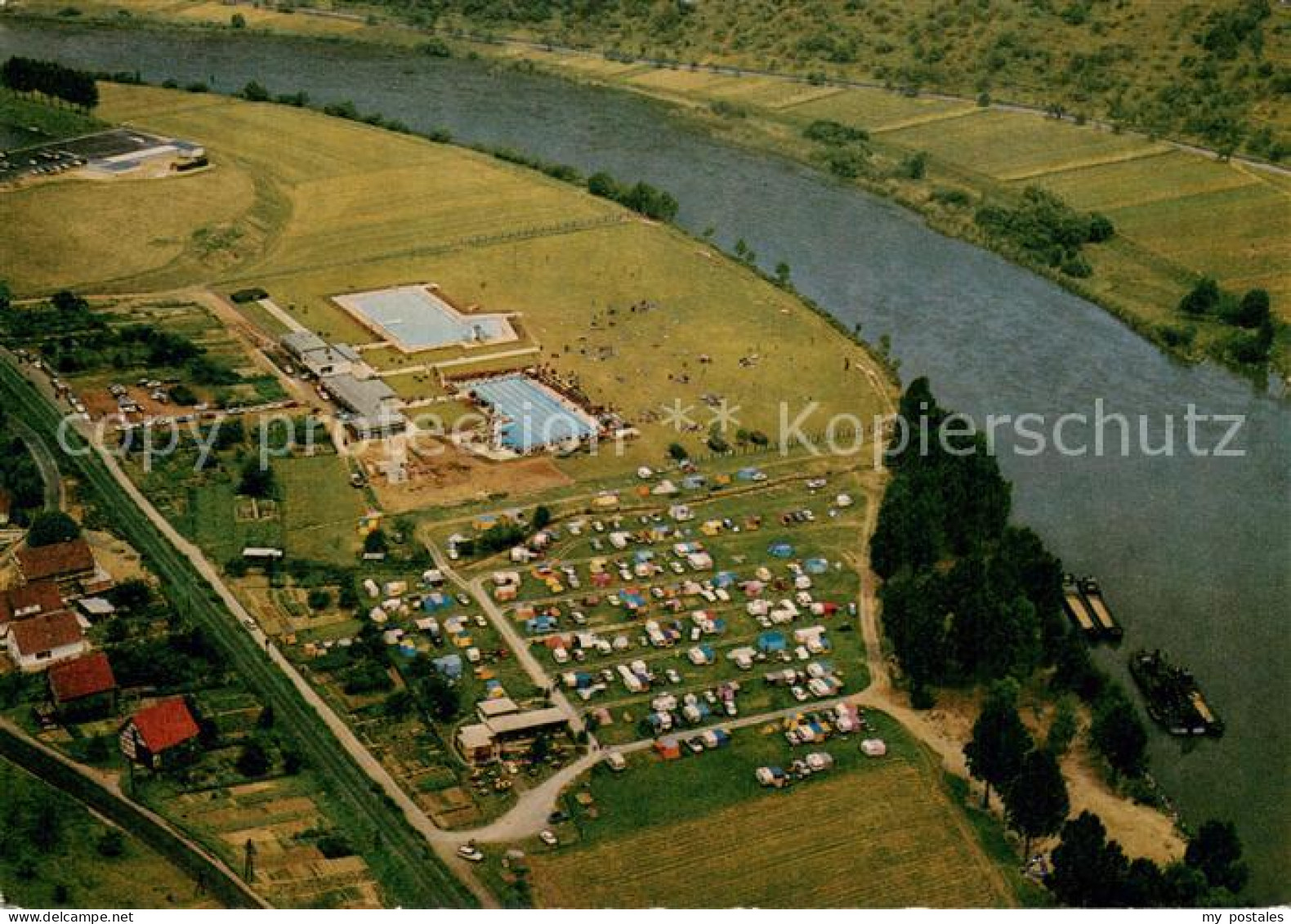 73747615 Wertheim Main Ferien Campingplatz Wertheim Fliegeraufnahme Wertheim Mai