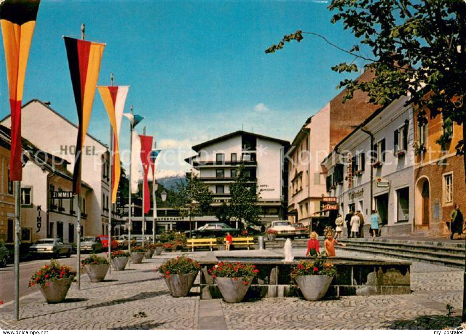 73754101 Obervellach Kaernten Hauptplatz Obervellach Kaernten