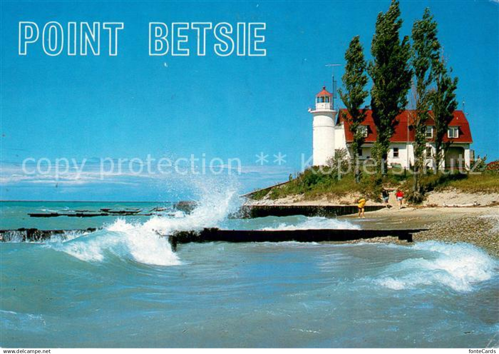 73762163 Frankfort_Michigan Point Betsie on Lake Michigan Lighthouse Coast Guard