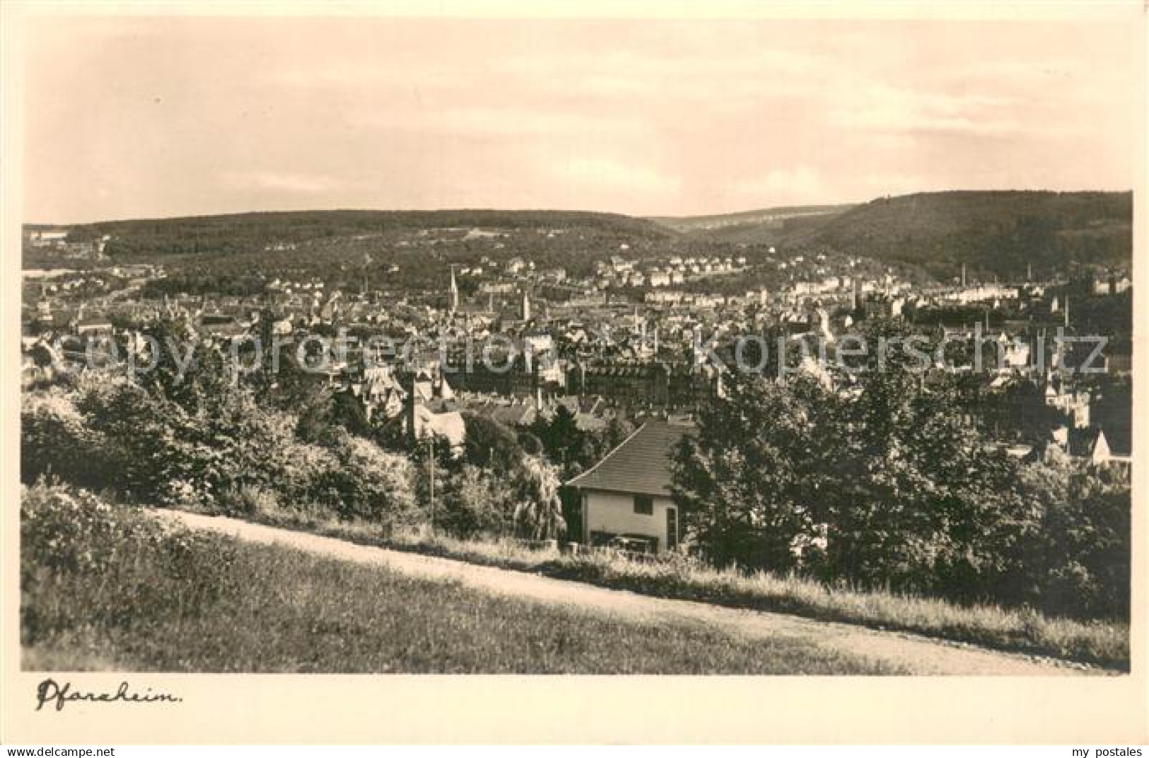 73771812 Pforzheim Panorama Pforzheim