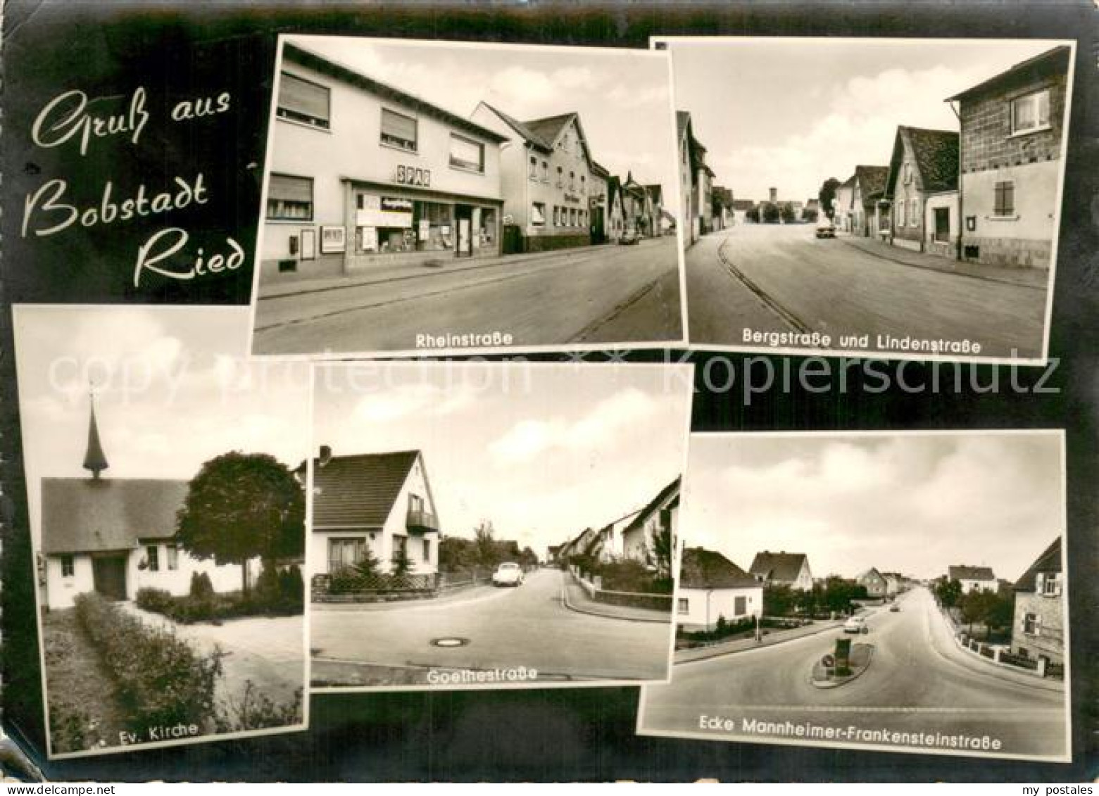 73783273 Bobstadt Buerstadt Rheinstrasse - Bergstrasse- Ev. Kirche  Bobstadt Bue