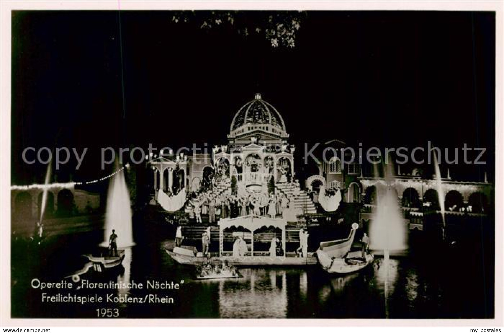 73800830 Koblenz  Rhein Freilichtspiele Koblenz Operette Florentinische Naechte