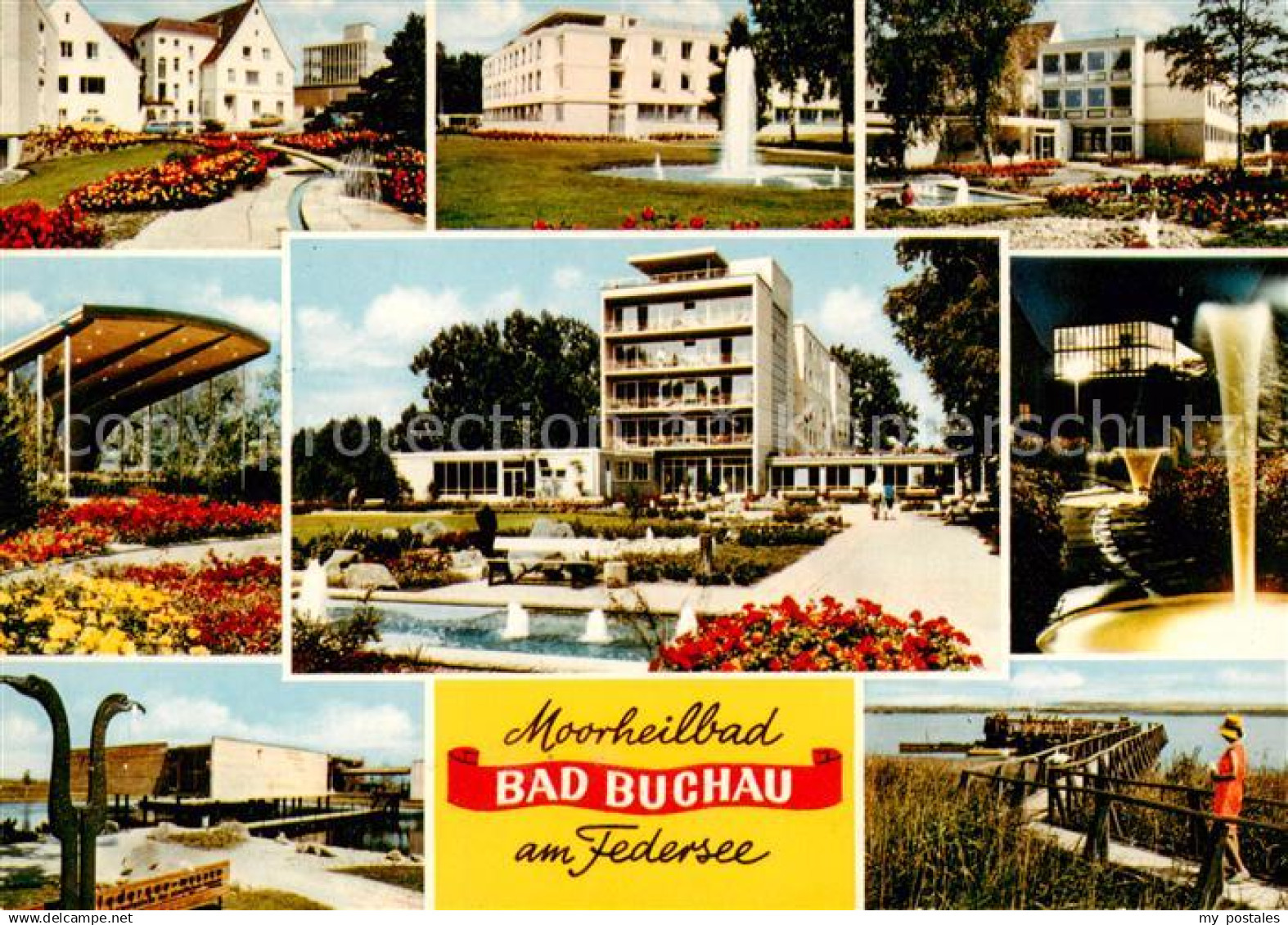 73813979 Bad Buchau Federsee Ortsansichten Kurhaus Seepartie Bad Buchau Federsee