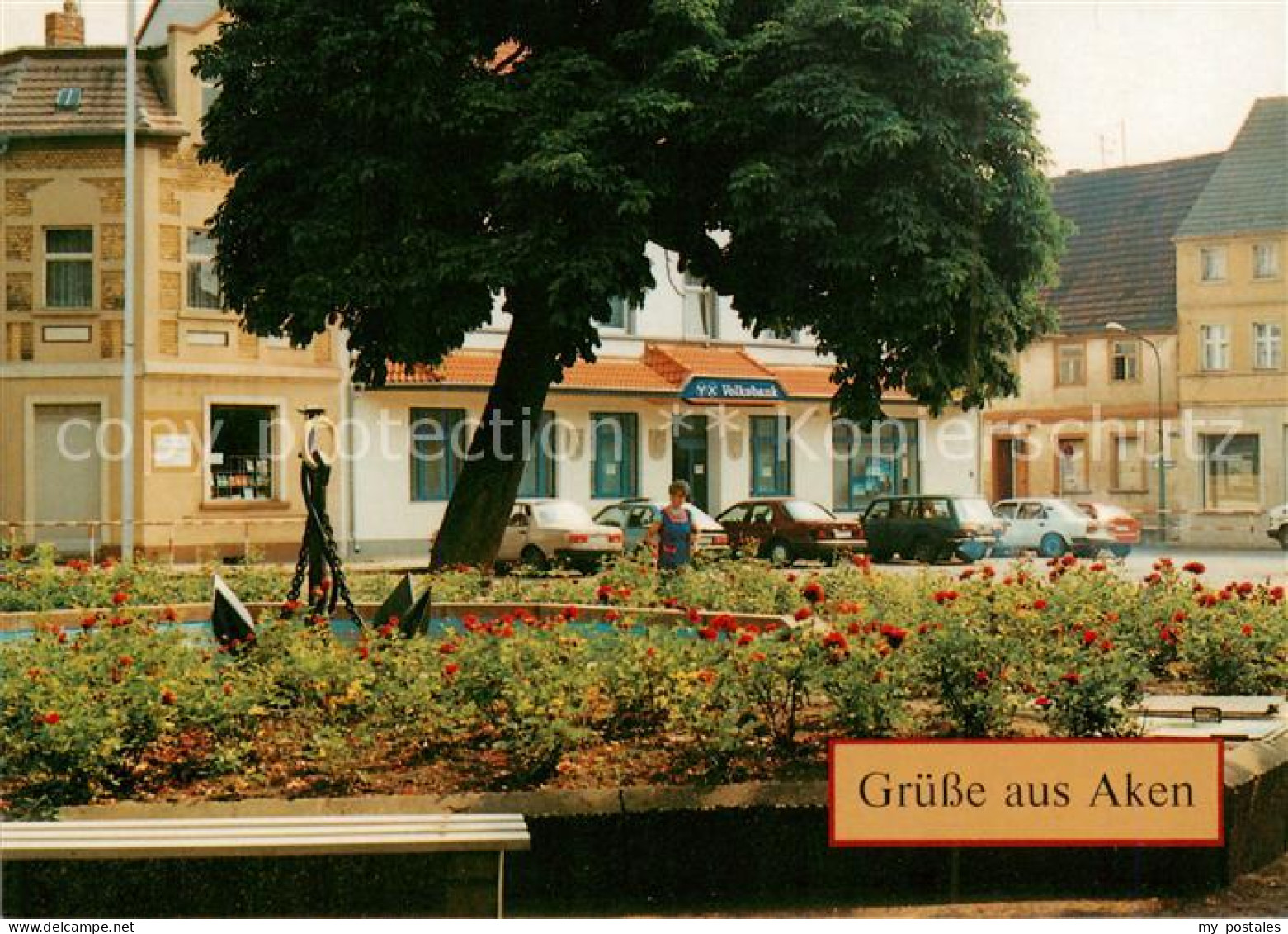 73839528 Aken Elbe Marktplatz Aken Elbe