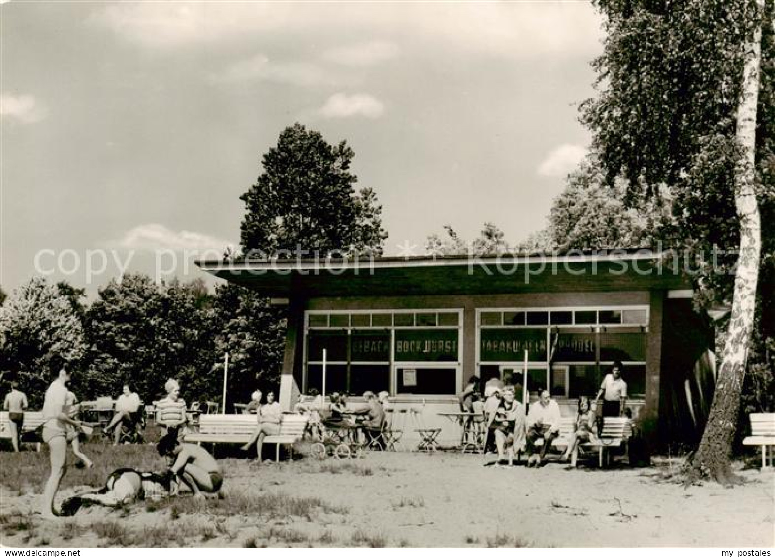 73852370 Biesenthal -Bernau Brandenburg Badeanstalt Kiosk