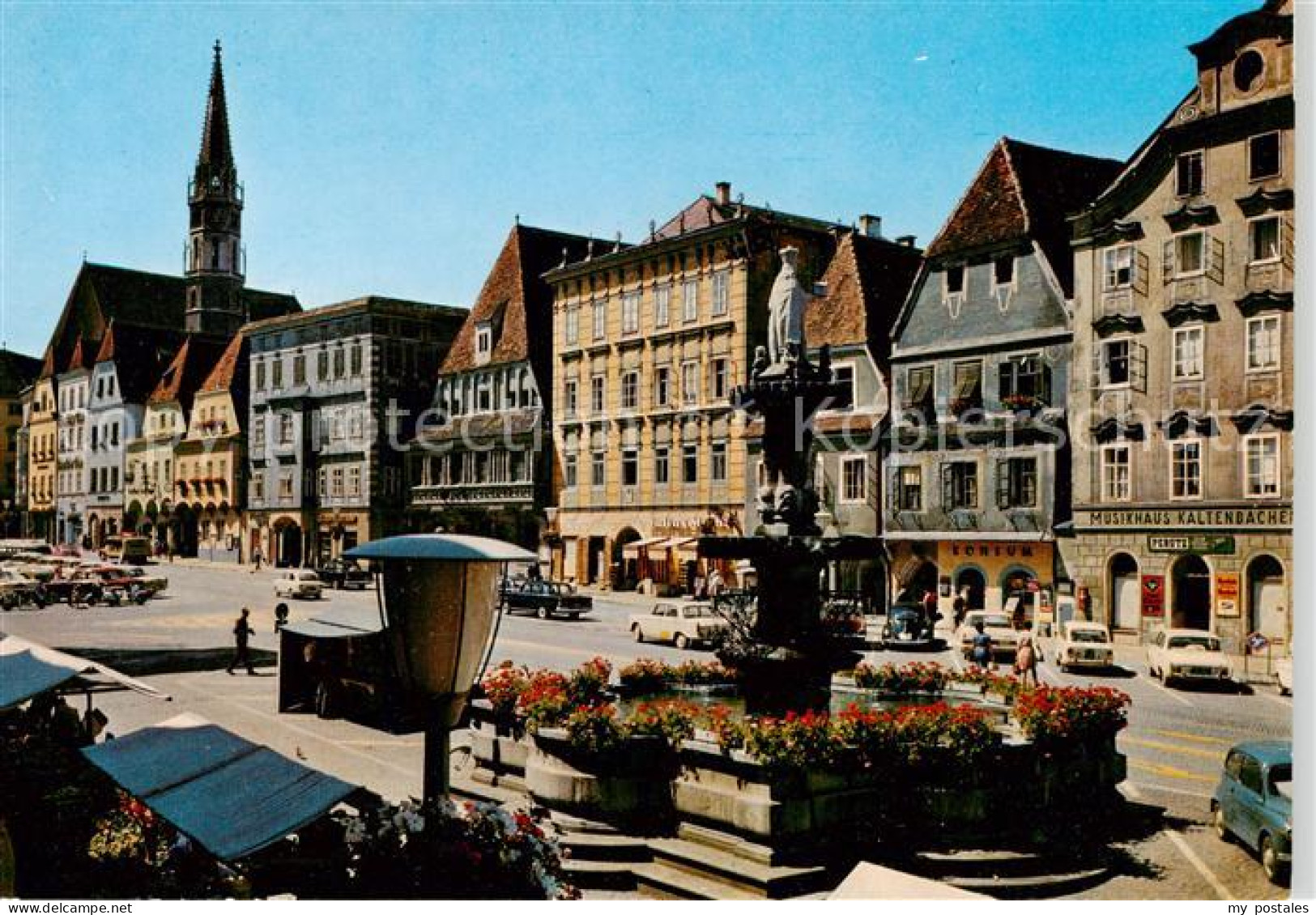 73857537 Steyr Enns Oberoesterreich Stadtplatz Steyr Enns