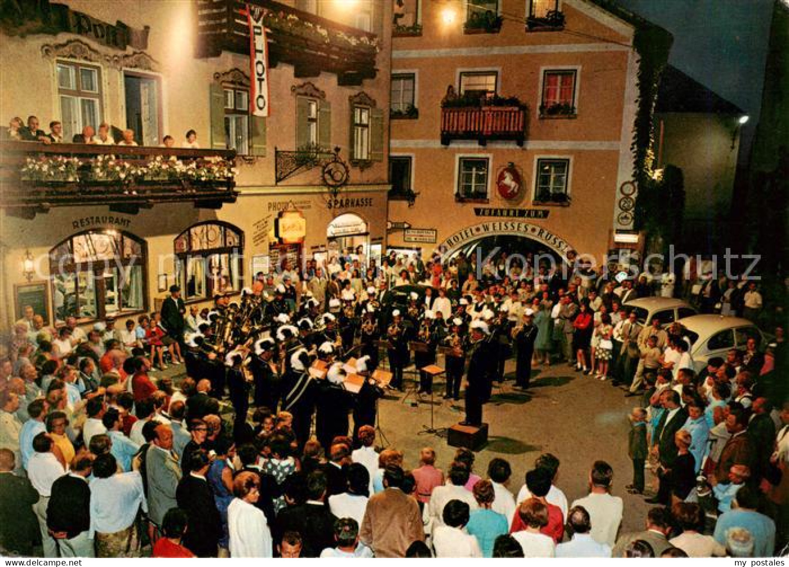 73861038 St Wolfgang Wolfgangsee Platzkonzert am Marktplatz St Wolfgang Wolfgang