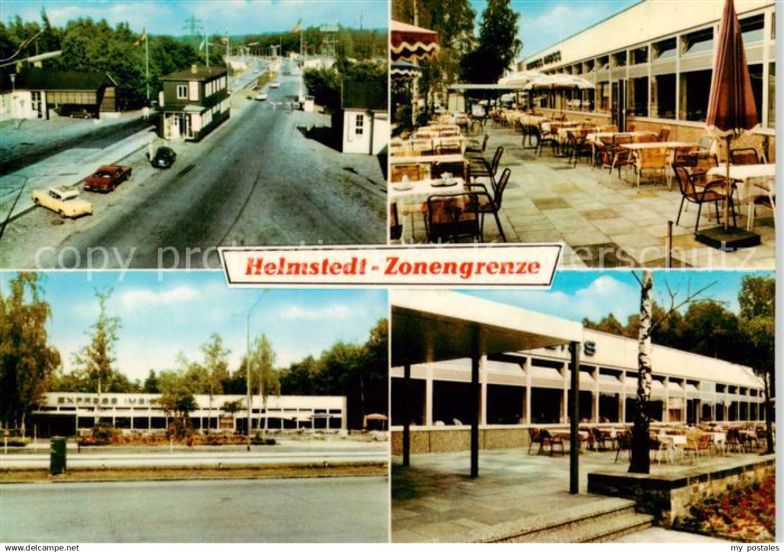 73861387 Helmstedt Zonengrenze Grenzuebergang Restaurant Terrasse Helmstedt