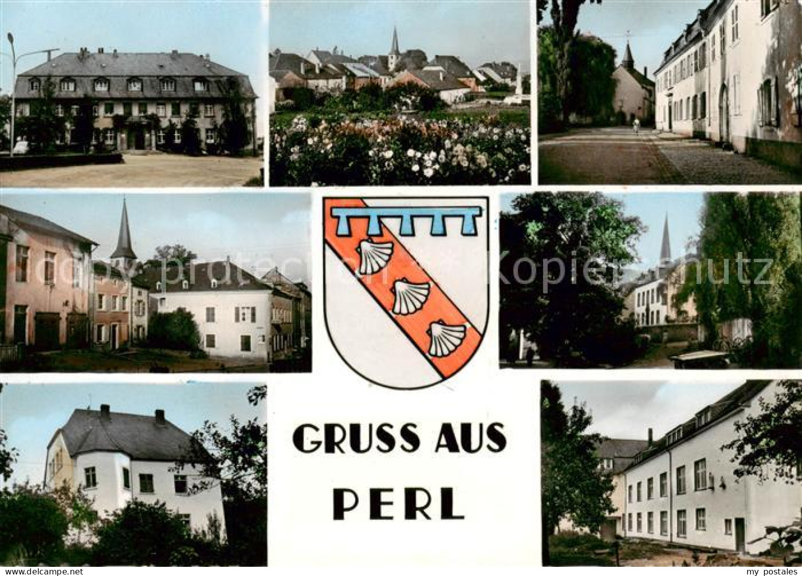 73862859 Perl-Sinz Mosel Orts und Teilansichten