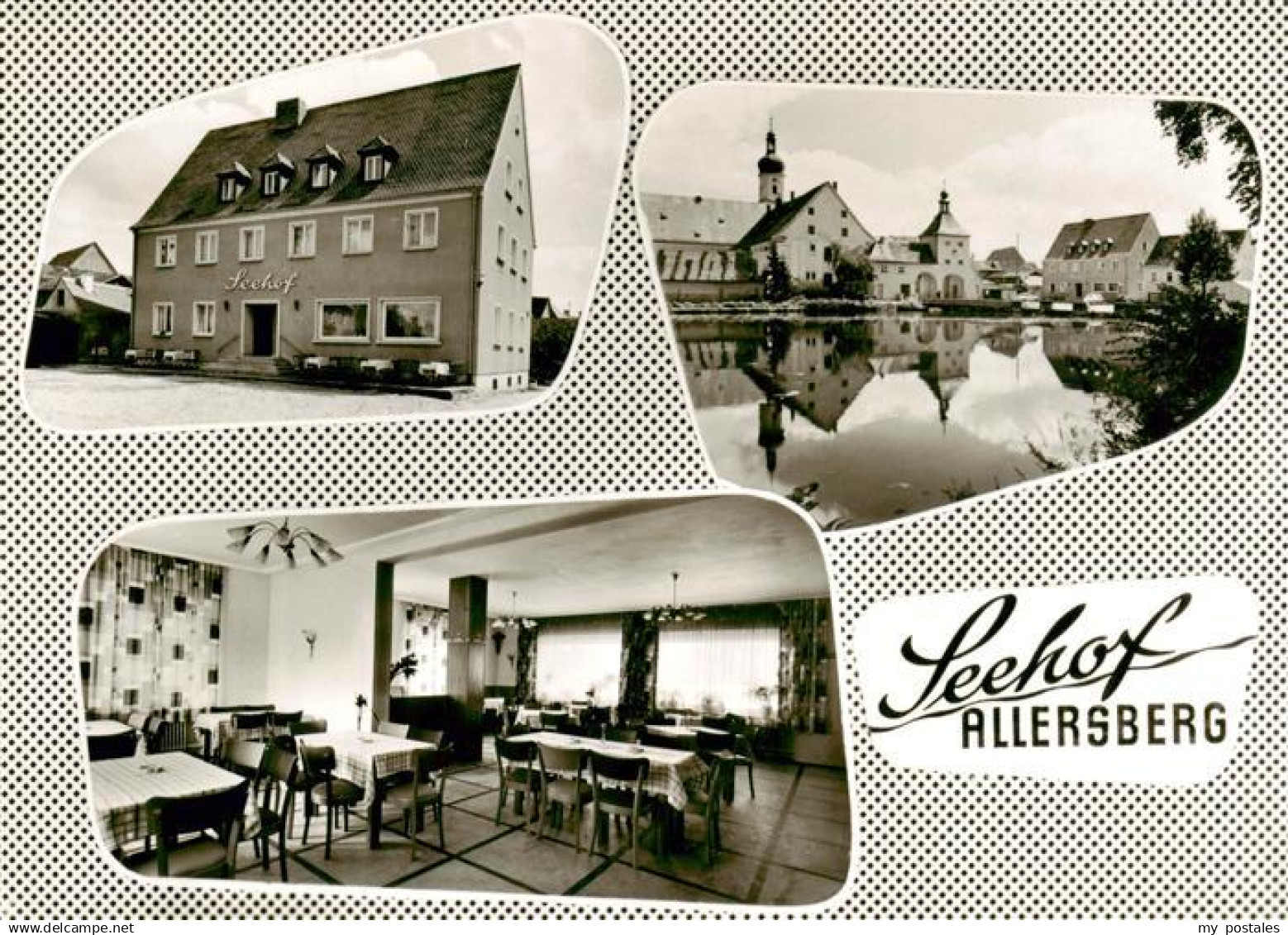 73869988 Allersberg Restaurant Seehof Gastraum Seepartie