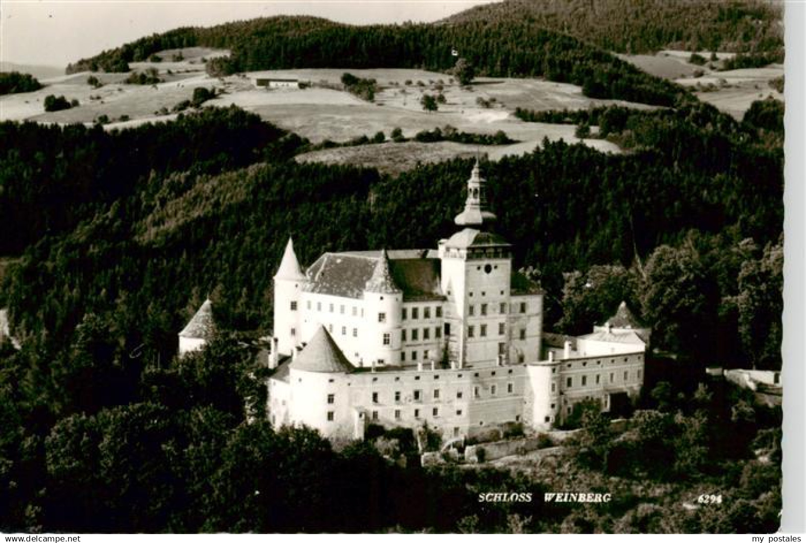 73879989 Kefermarkt Schloss Weinberg Fliegeraufnahme