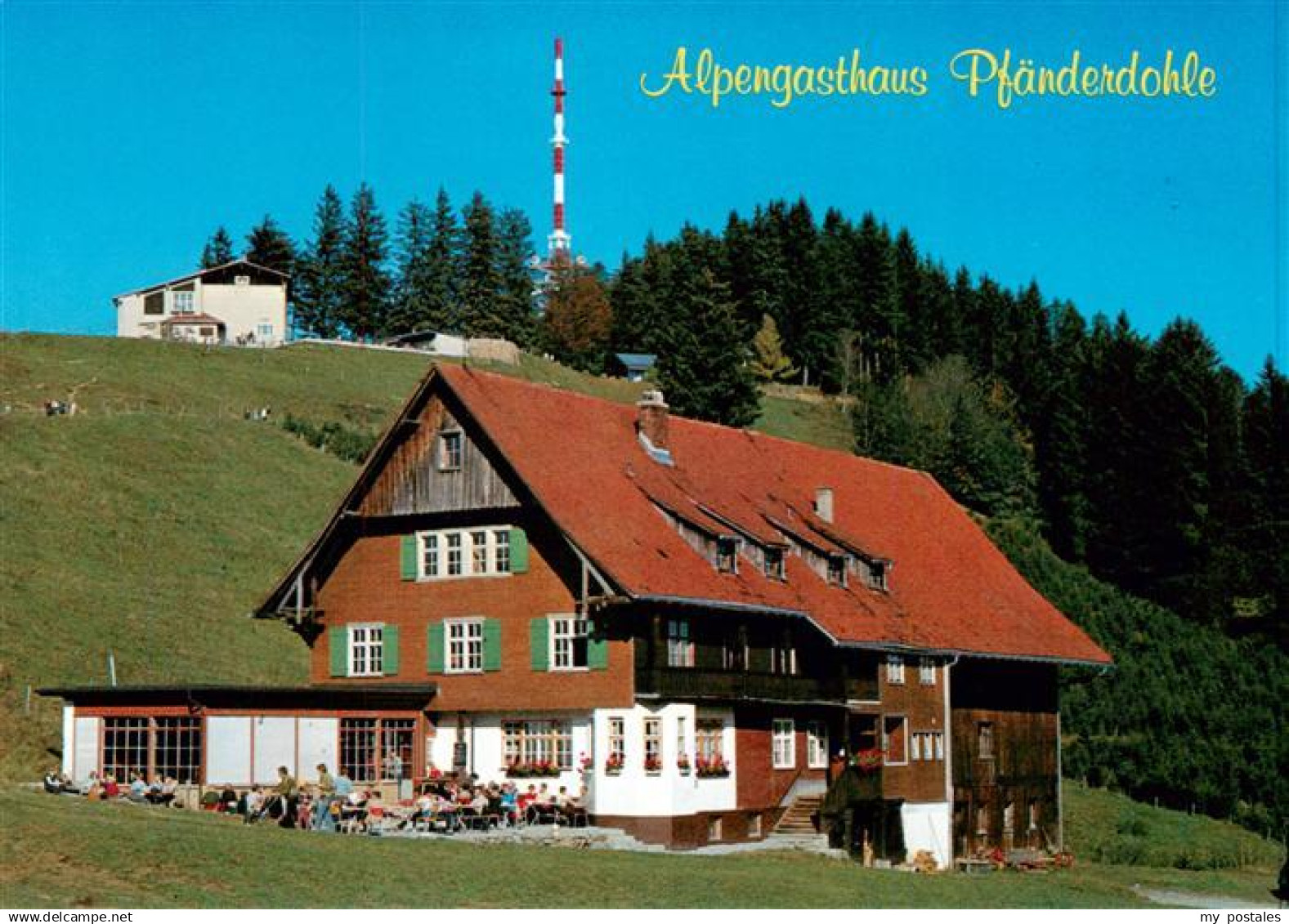 73882013 Lochau Bregenz Vorarlberg Alpengasthaus Pfaenderdohle