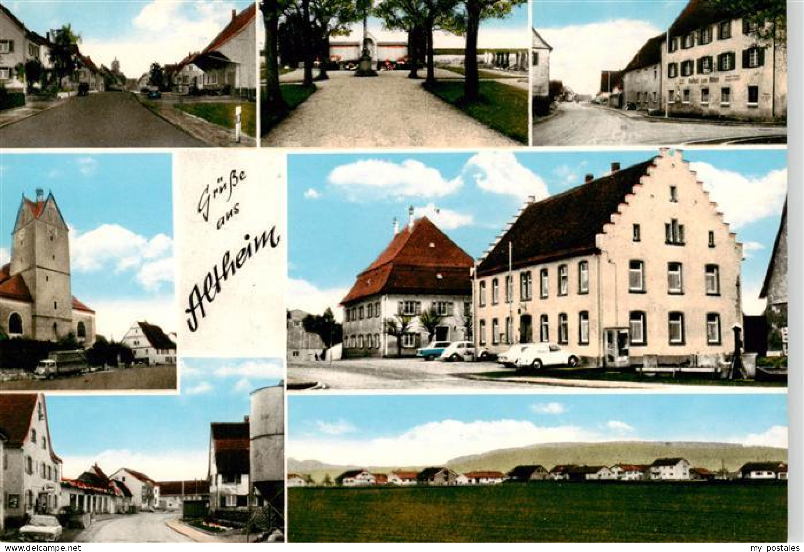 73886360 Altheim Riedlingen Ortsansichten Kirche Hauptstrasse Altheim Riedlingen