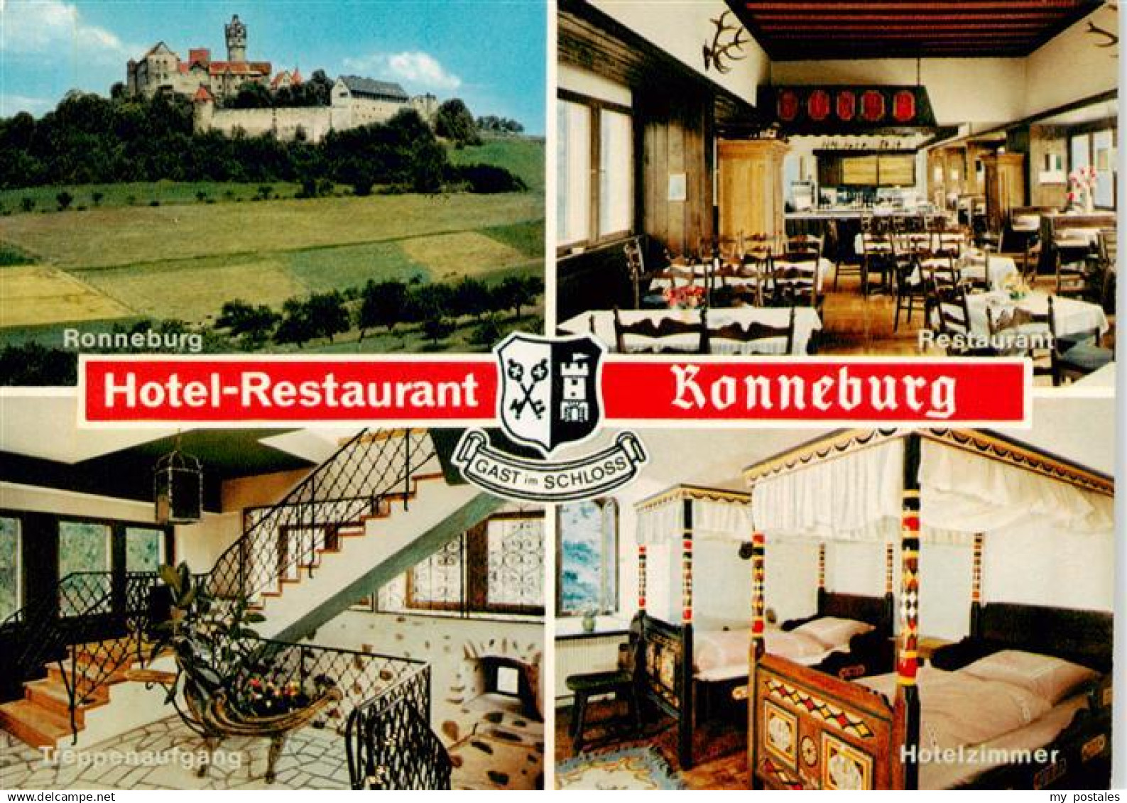 73888867 Ronneburg Hessen Hotel Restaurant Ronneburg Restaurant Treppenaufgang H