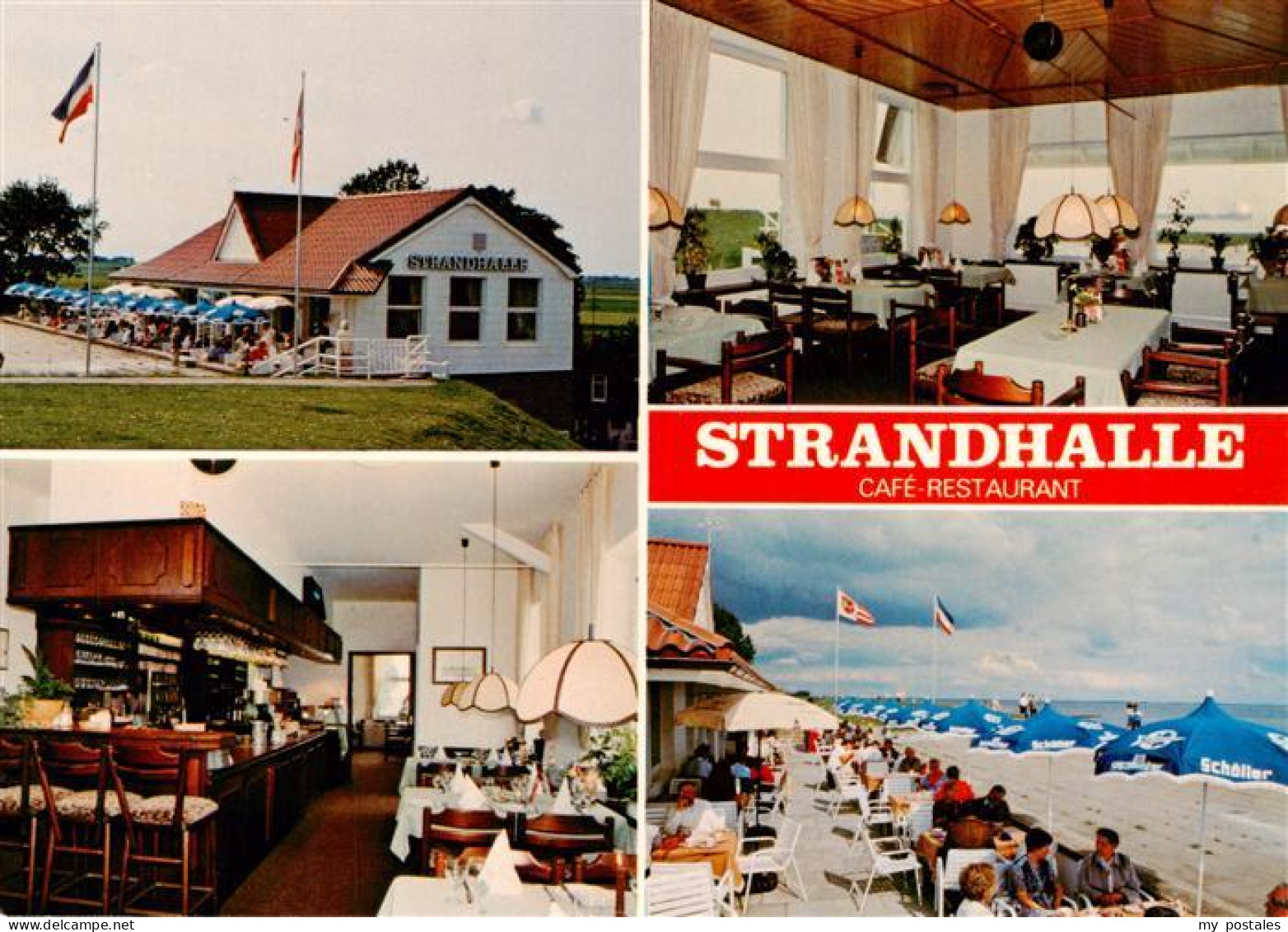 73893920 Brunsbuettel Strandhalle Cafe Restaurant Strandpartie Brunsbuettel