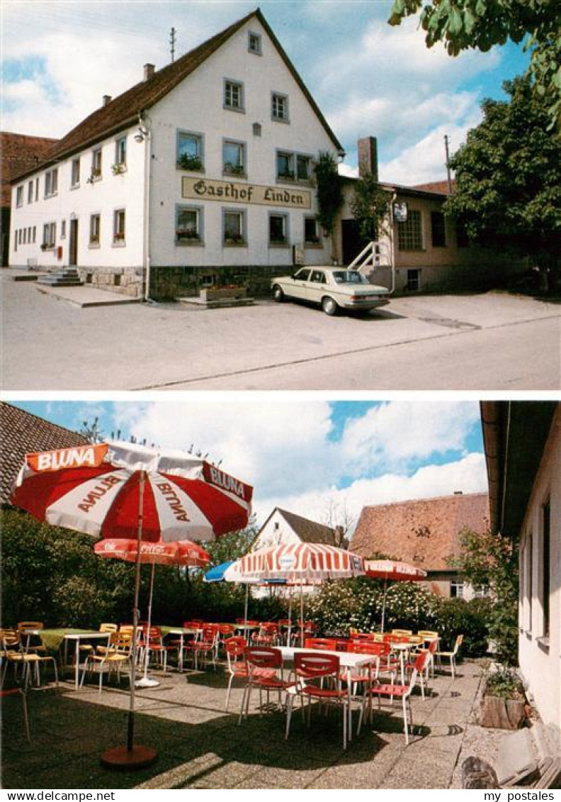 73897543 Linden Rothenburg Tauber Gasthof Linden Freiterrasse